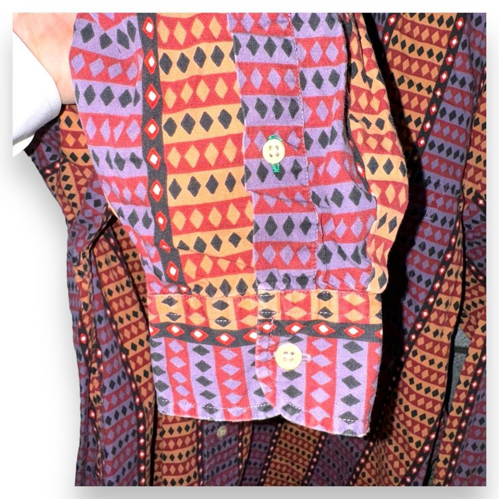 Tommy Hilfiger 80s Tommy Hilfiger Print Iconic Oxford Button Down Shirt M Size US M / EU 48-50 / 2 - 6 Thumbnail