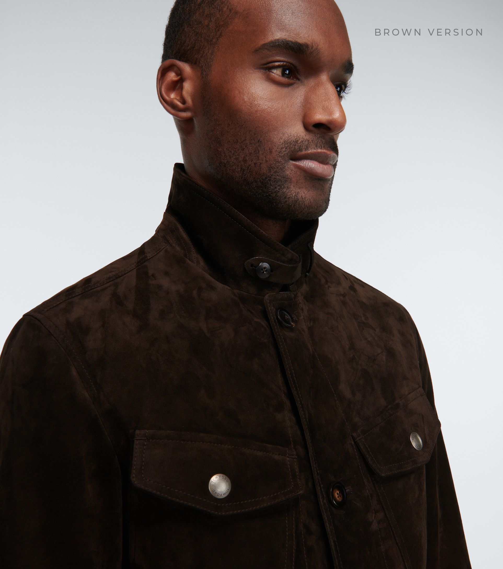 Tom Ford Ultimate Ultra-Rare New $10,800 w/tax Suede Field Jacket Size US M / EU 48-50 / 2 - 5 Thumbnail