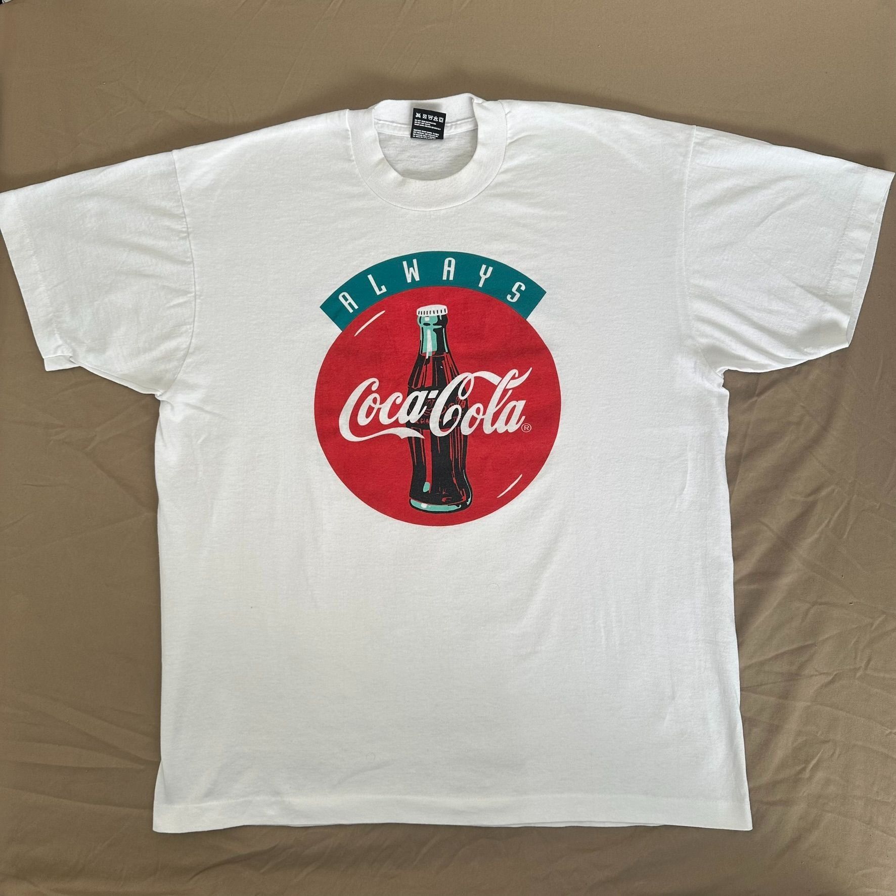 Coca Cola Vintage 90s Coca Cola Florida Marlins T-Shirt Billy Mascot L Size US XL / EU 56 / 4 - 1 Thumbnail