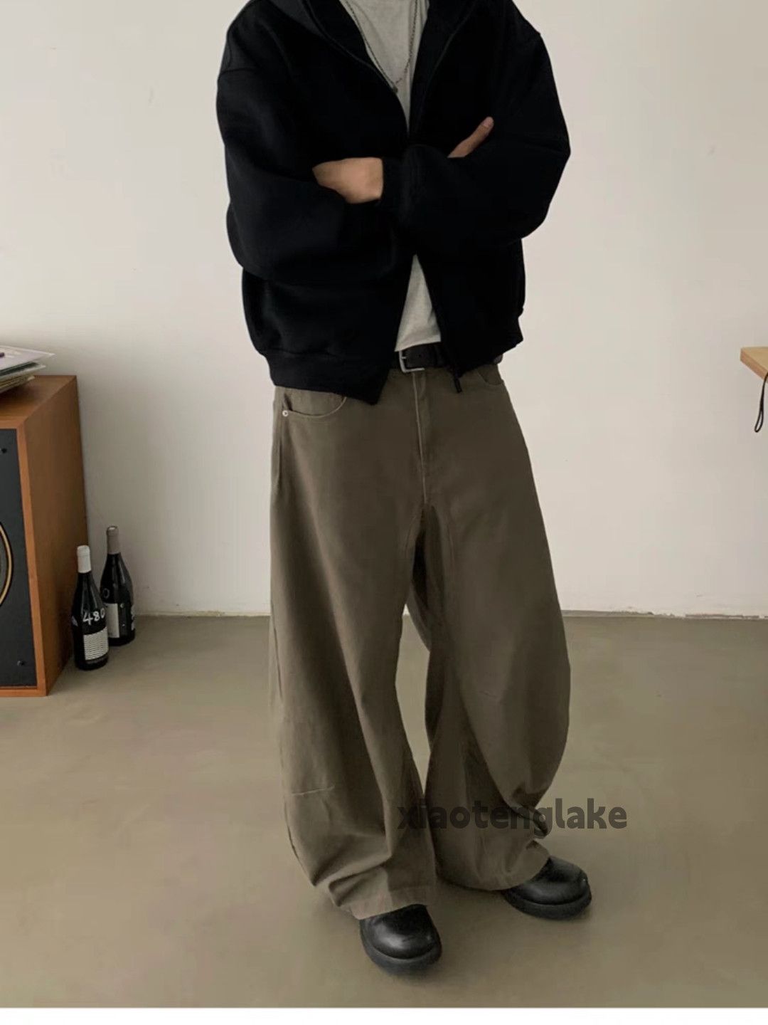 Designer × Japanese Brand × Vintage Utility pleated loose baggy skate hiphop work pants Size US 30 / EU 46 - 2 Thumbnail