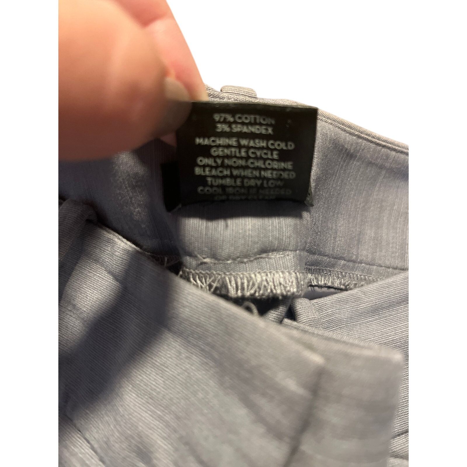 Ann Taylor women trousers slacks gray Size 4 careerwear office preppy Size 27" / US 4 / IT 40 - 4 Thumbnail