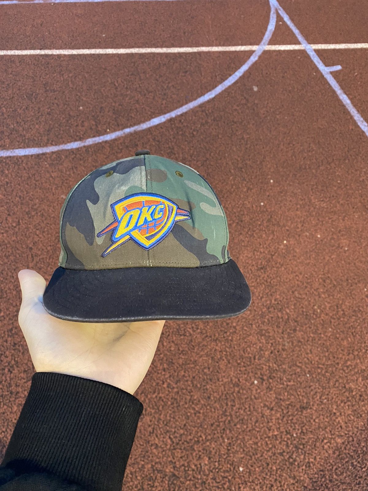 Adidas × NBA Vintage Okhlahoma City Thunder Cap Adidas Nba Sportswear Y2k Size ONE SIZE - 2 Thumbnail