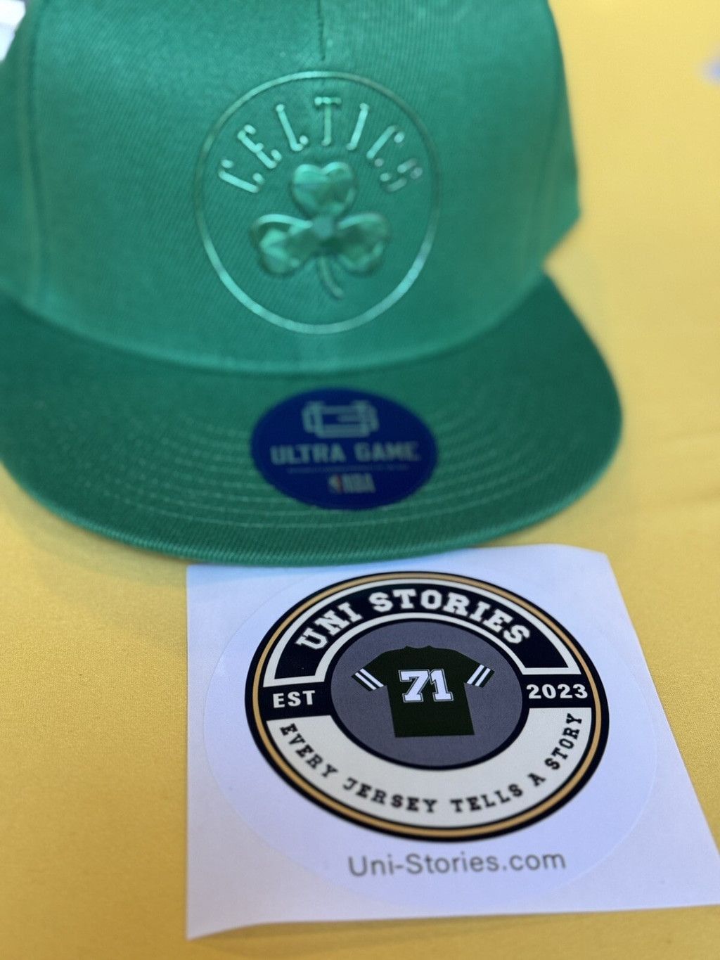 NBA Boston Celtics Ultra Game Snapback hat Green NEW WITH TAGS Size ONE SIZE - 1 Thumbnail