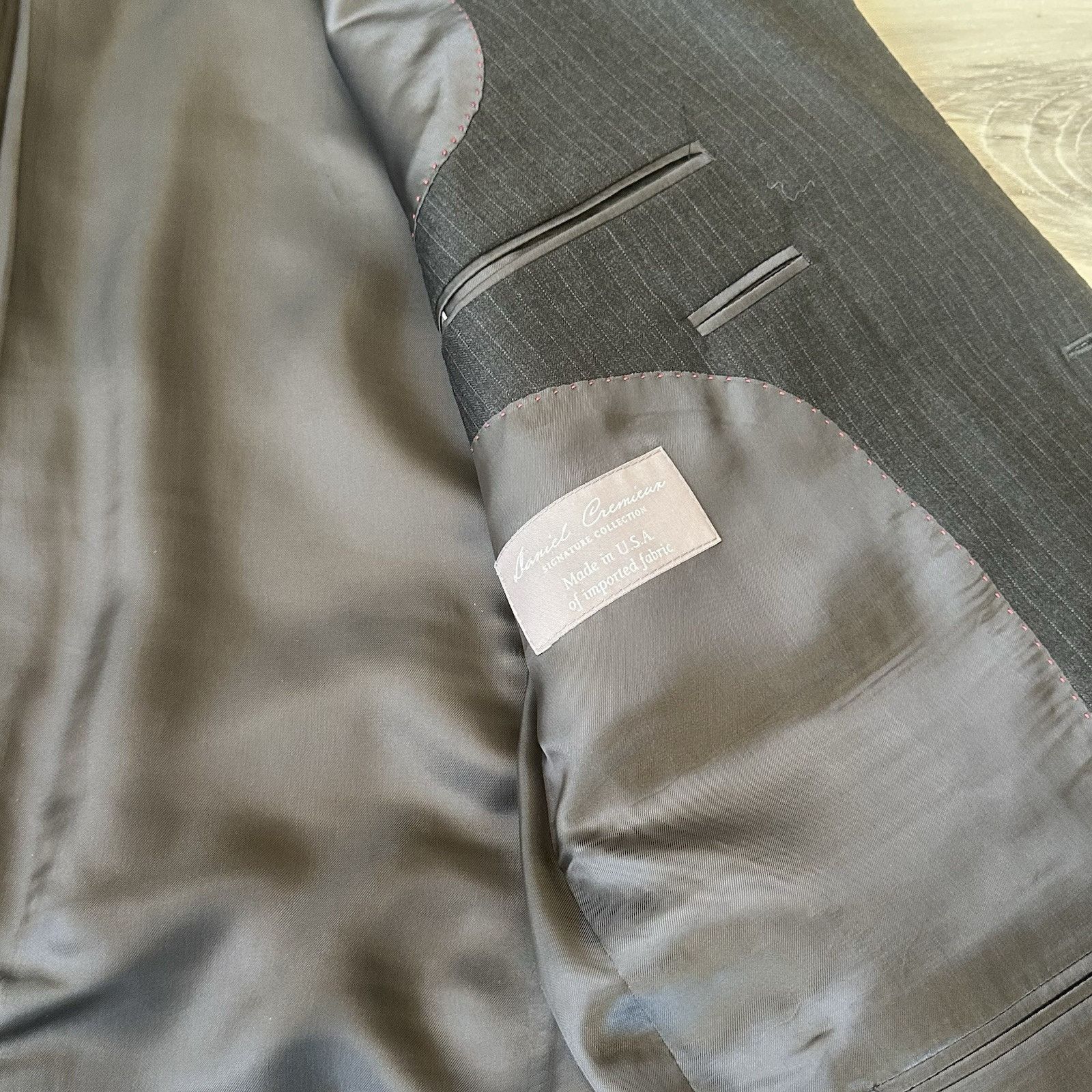 Daniel Cremieux Daniel Cremieux x Loro Piana Super 170s Coat 44L Wool-15 Size 44L - 6 Thumbnail