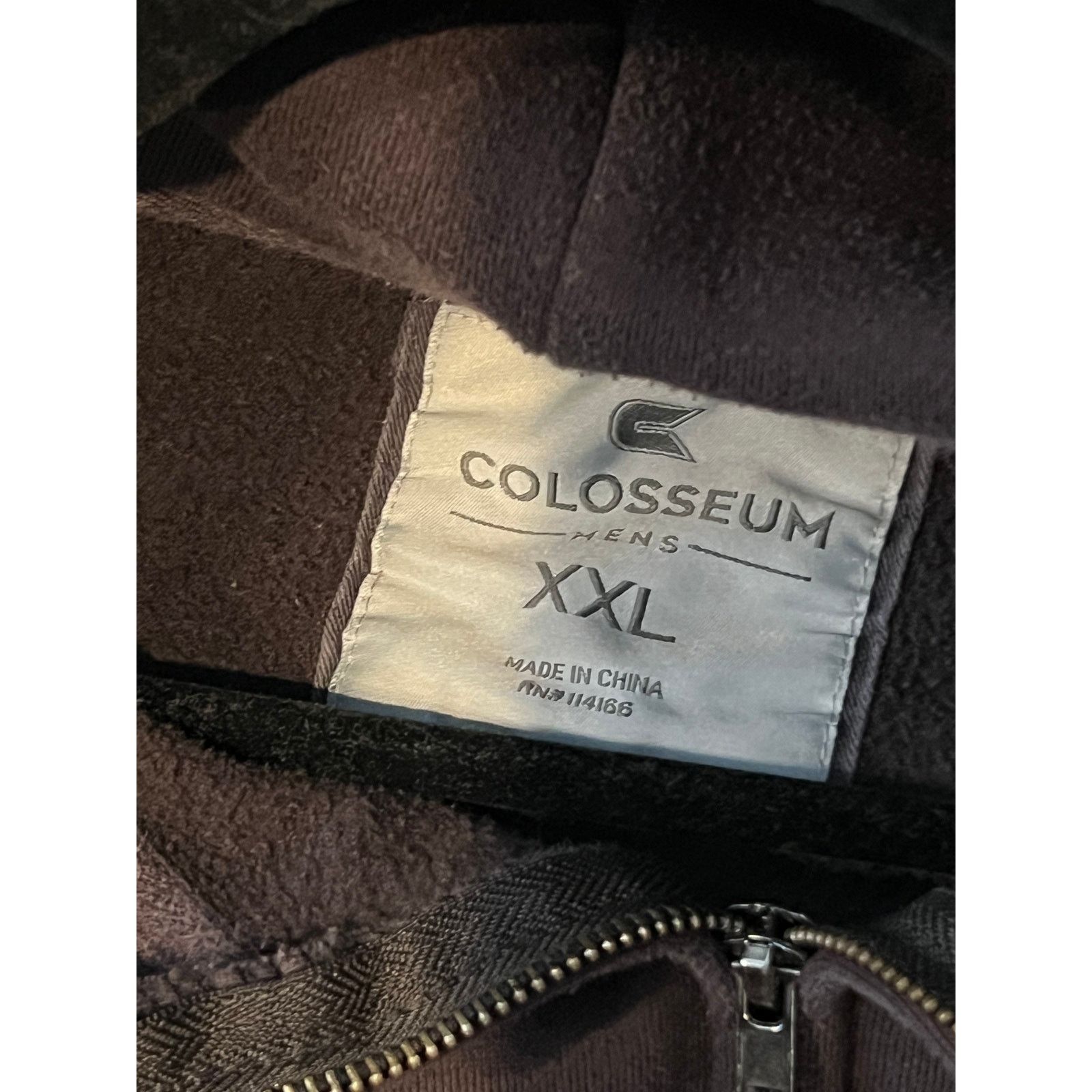 Colosseum Athletics Colosseum Texas Tech Brown Full Zip Heavy Hoodie Mens Large Size US XXL / EU 58 / 5 - 3 Thumbnail