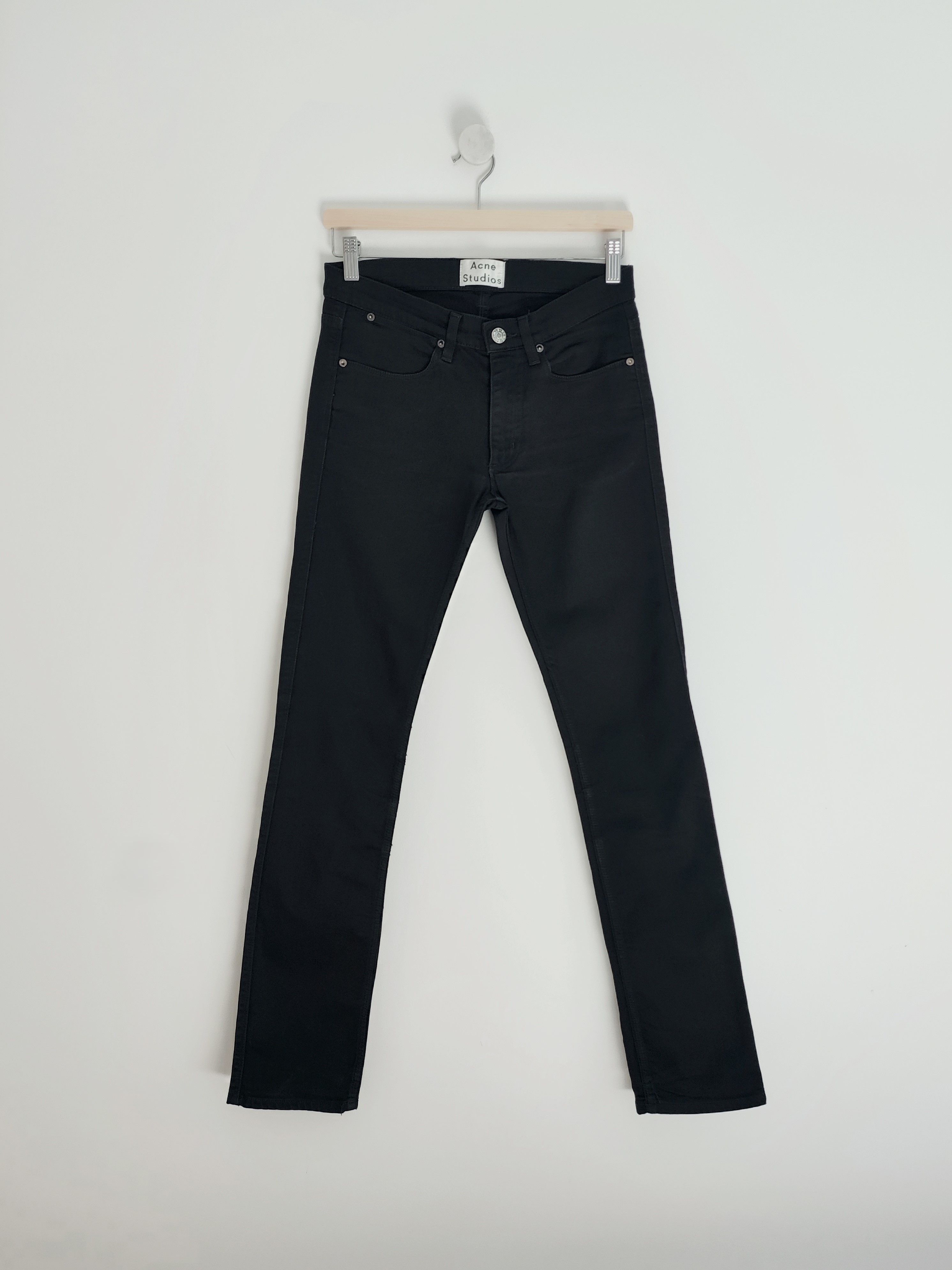 Acne Studios Acne Studios Max Stay Cash Jeans 28/32 – Black Size US 28 / EU 44 - 1 Thumbnail