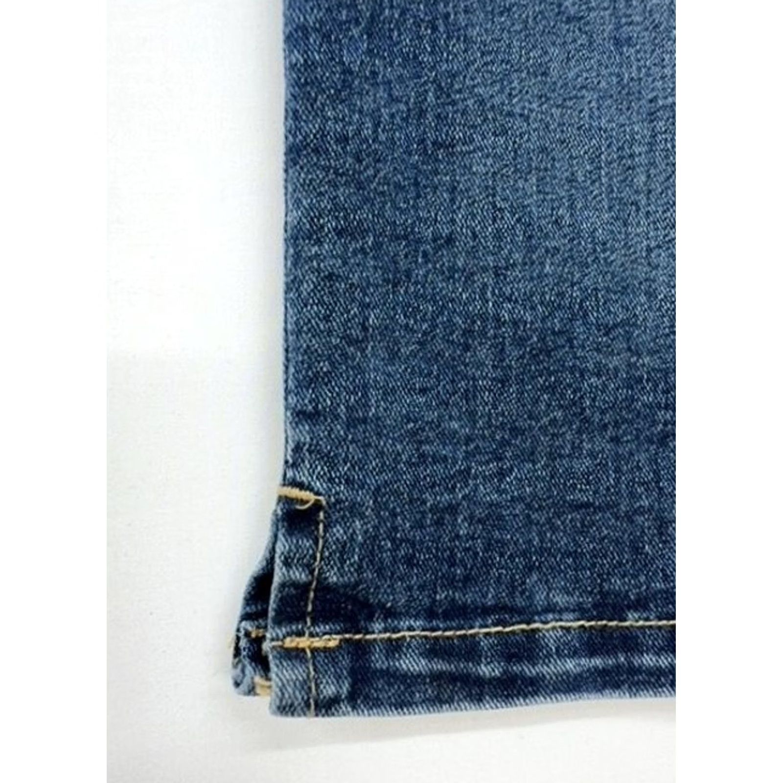 Denime Vintage HTT Denim Mini Skirt Women's Size L Blue Size 36" / US 14 / IT 50 - 7 Thumbnail