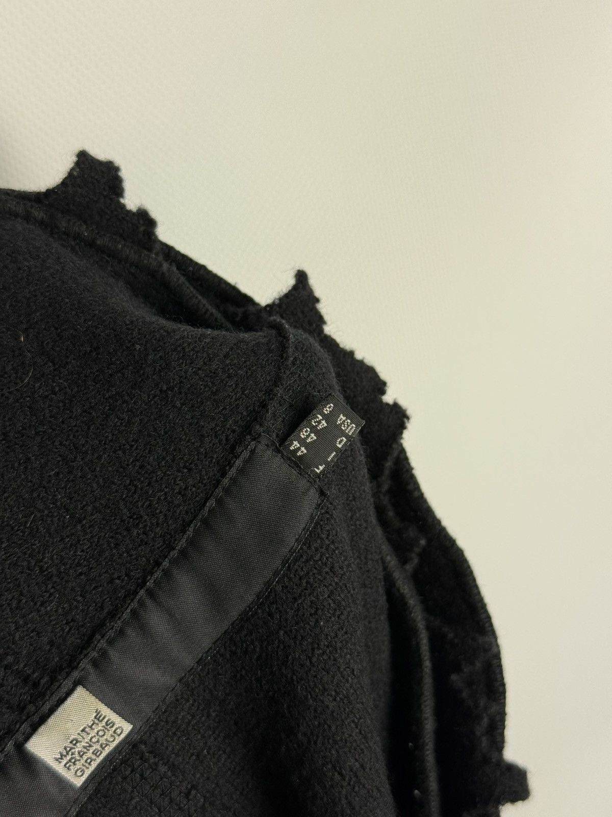 Marithe + Francois Girbaud Girbaud Cravatatakiller Avant-garde Wool Coat Jacket Size M / US 6-8 / IT 42-44 - 19 Thumbnail