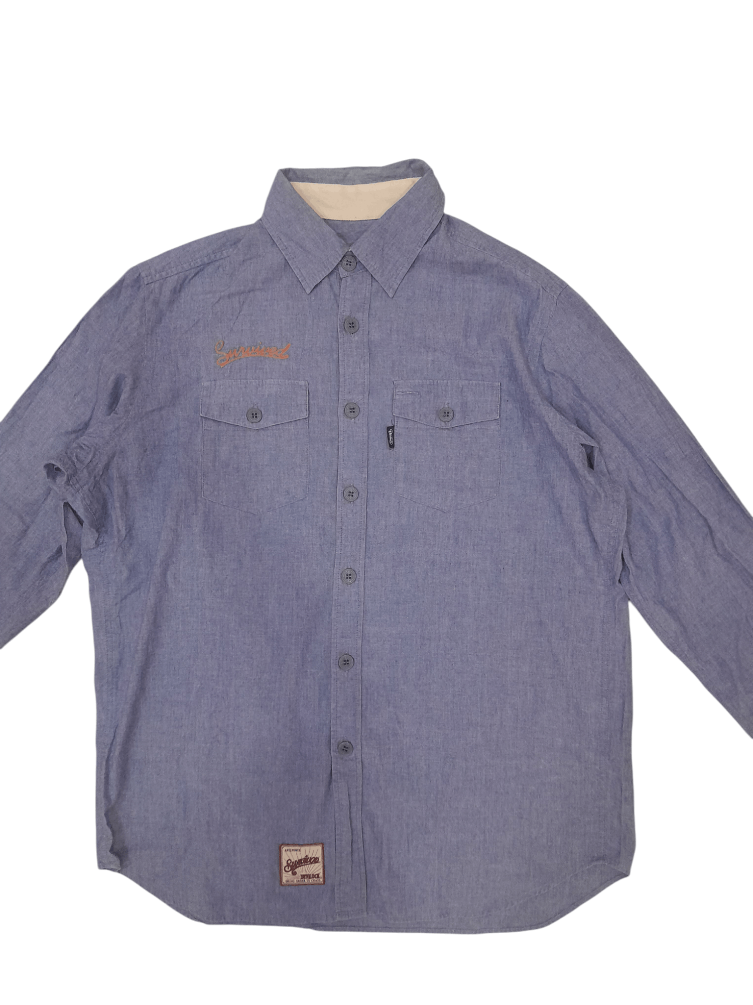 Devilock Devilock Noriaki Endo Japan Chambray (F428) Size US XL / EU 56 / 4 - 2 Thumbnail
