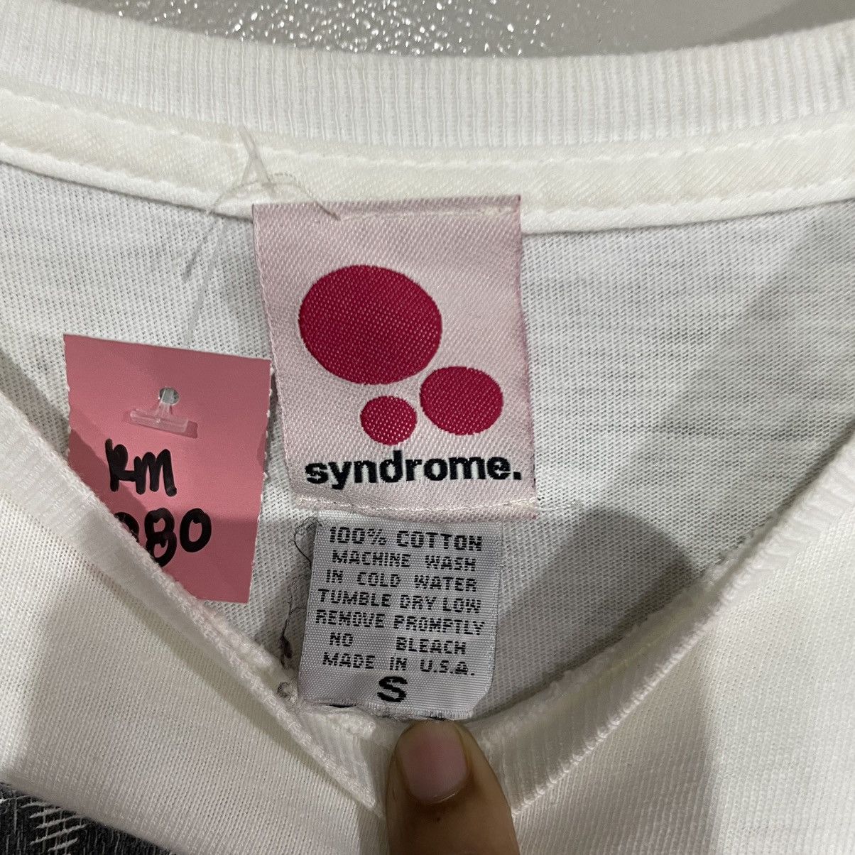 Hysteric Glamour vintage tee syndrome 18sx print rare Size US M / EU 48-50 / 2 - 4 Thumbnail