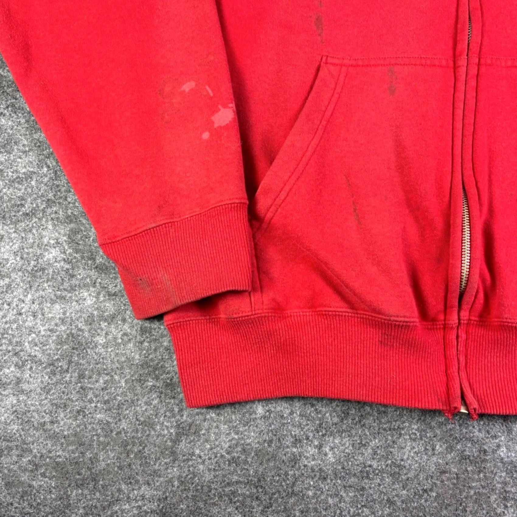 Fox Racing Fox Racing Riders Co Zip Up Hoodie Mens XL Red Motocross Graphic Sweatshirt Size US XL / EU 56 / 4 - 6 Thumbnail