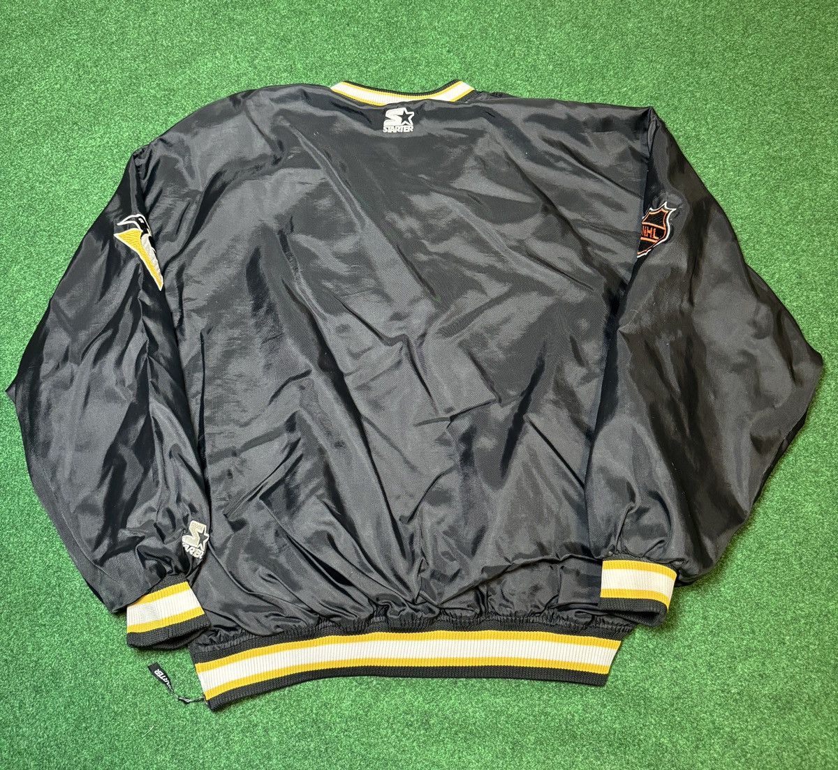 Starter × Vintage Vtv 90s Pittsburgh Penguins Starter NHL Windbreaker Jacket Size US XXL / EU 58 / 5 - 4 Thumbnail