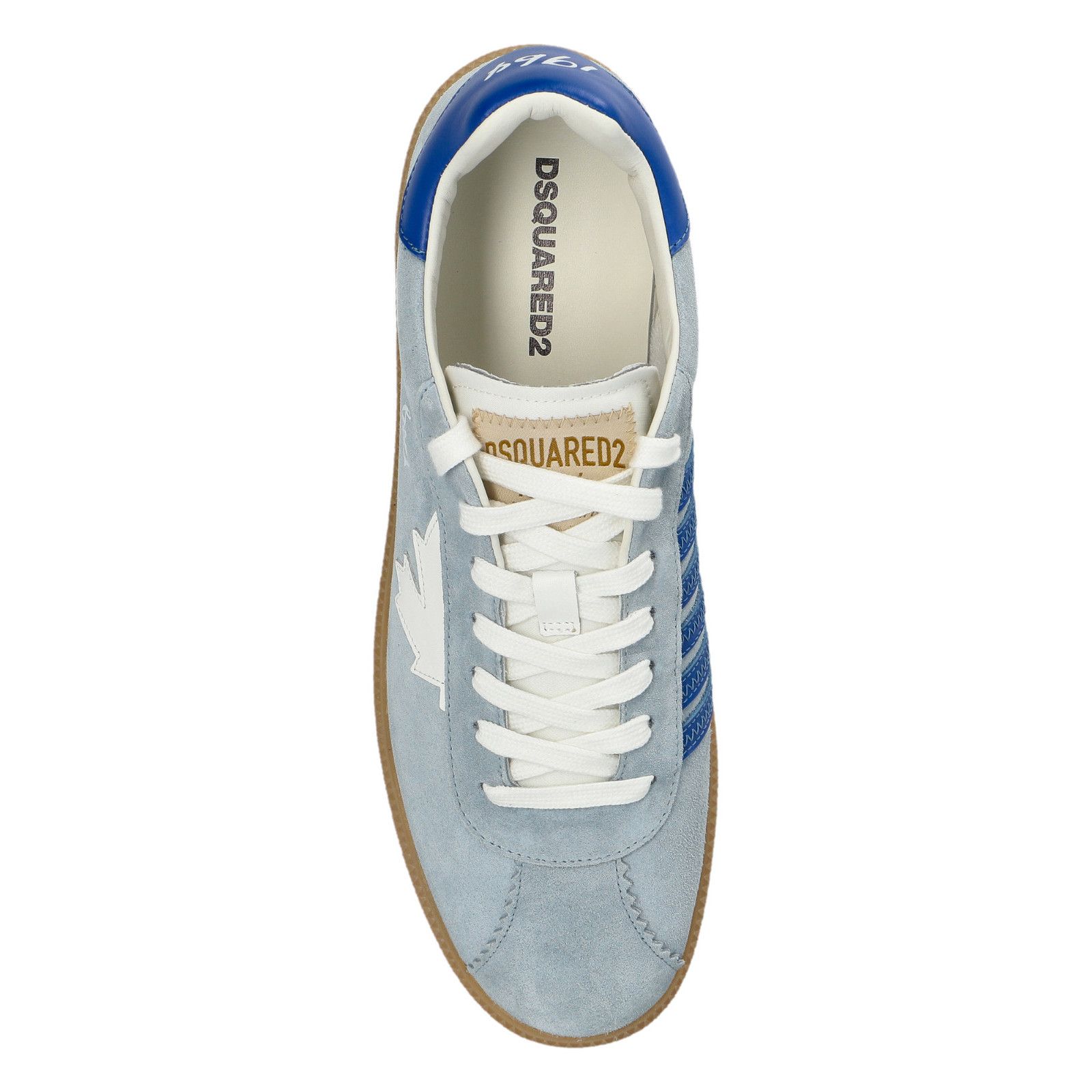 Dsquared2 DSQUARED2 Rebel Blue Sneakers New & Authentic (Men's size:US Size US 7 / EU 40 - 5 Thumbnail