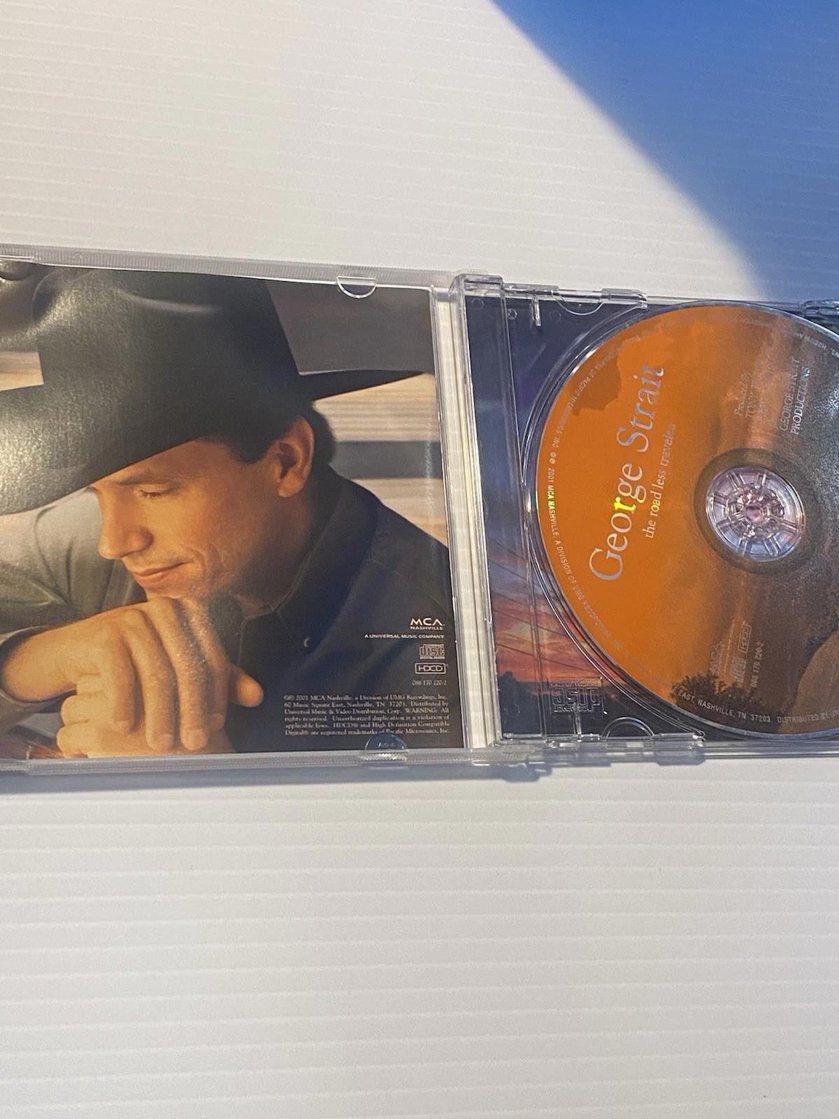 Other The Road Less Traveled Music CD George Strait MCA Nashville Size ONE SIZE - 4 Thumbnail