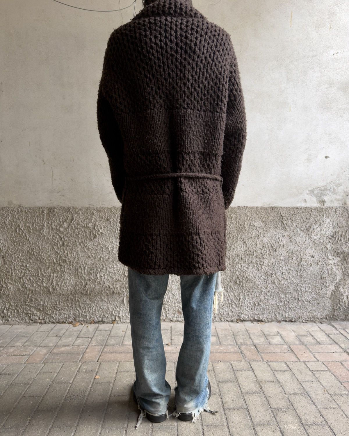 Maison Margiela Maison Martin Margiela Knitted Shawl Collar Caban Size US L / EU 52-54 / 3 - 13 Thumbnail