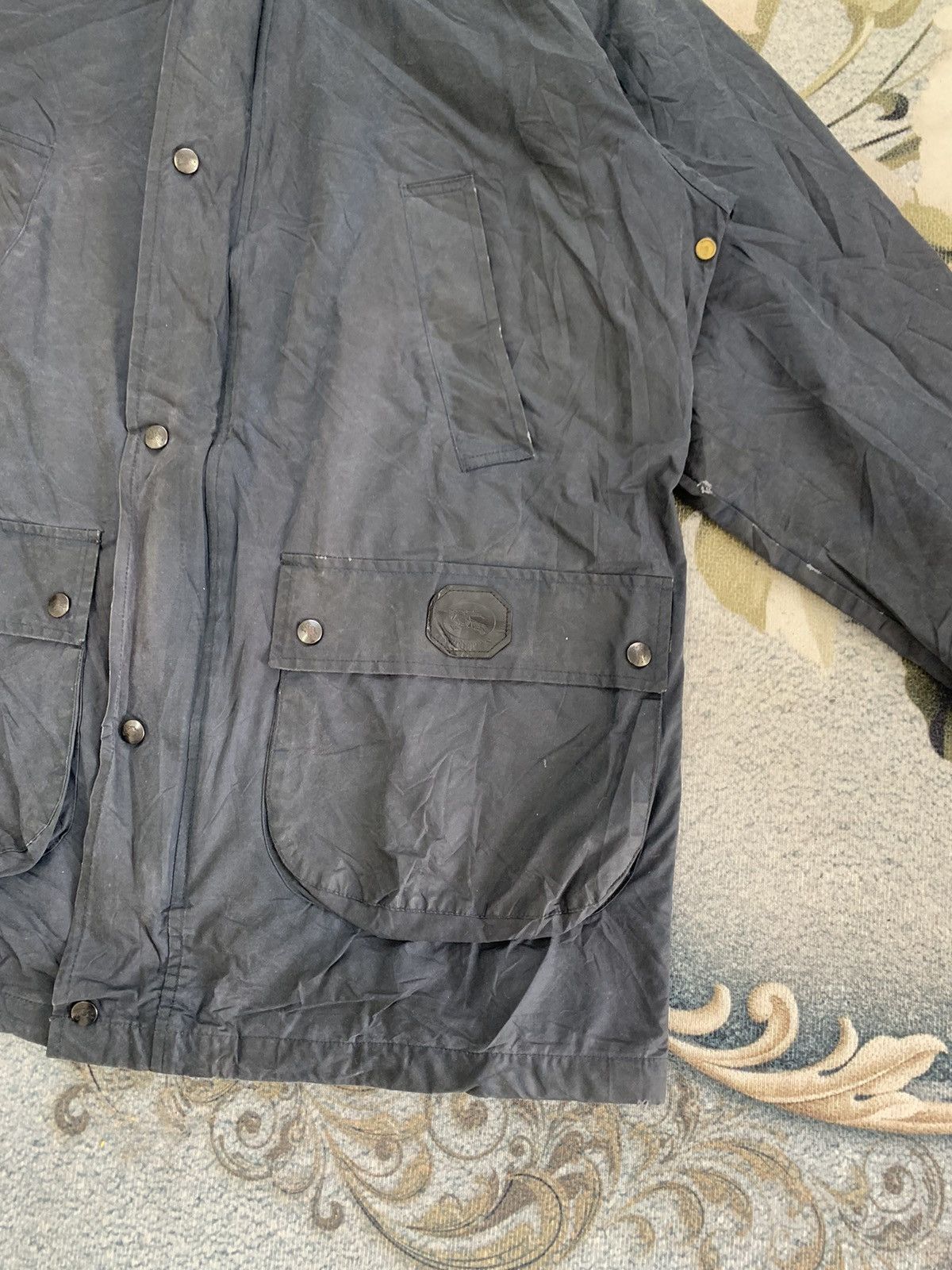 Burberry Burberrys London Cupra Wax Finish Jacket Hooded Size US L / EU 52-54 / 3 - 6 Thumbnail
