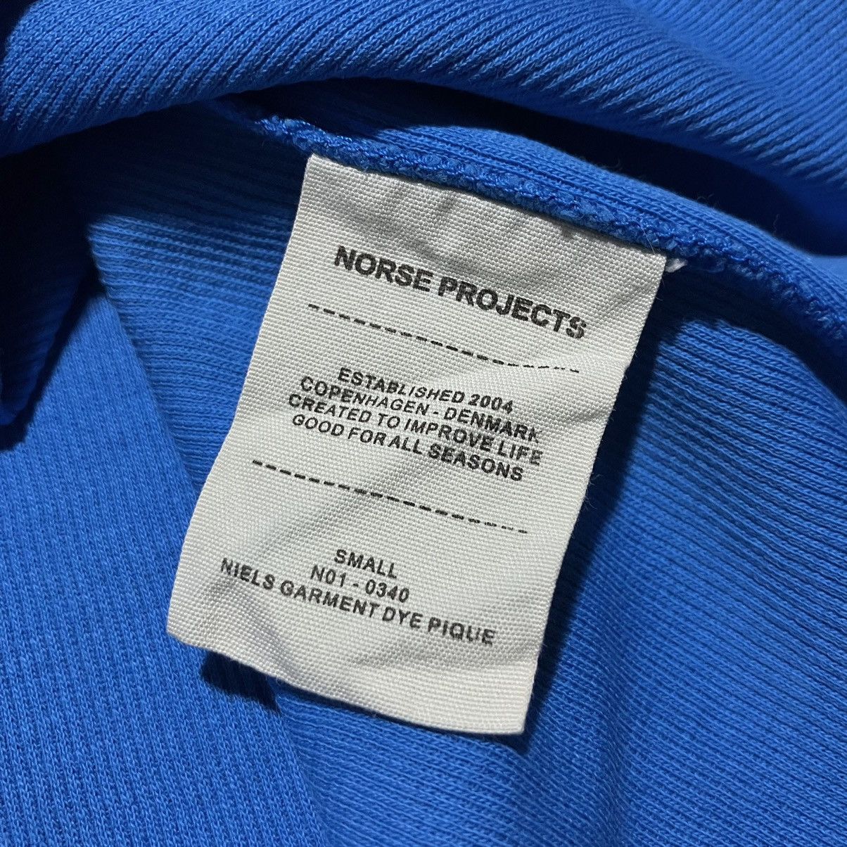 Norse Projects NORSE PROJECTS Niels Garment Dye Pique Chest Pocket T-Shirt Size US S / EU 44-46 / 1 - 6 Thumbnail