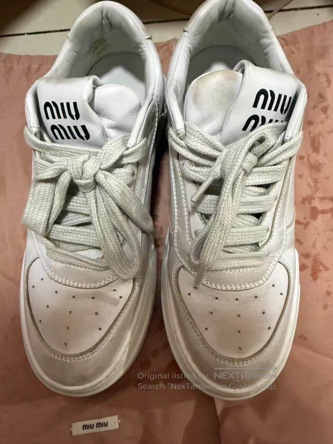 Miu Miu Miu Miu Dirty Shoes. Size US 5.5 / IT 35.5 - 1 Thumbnail