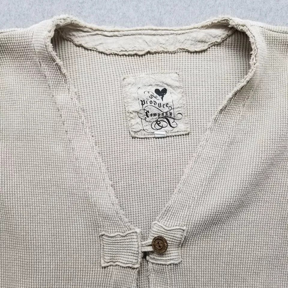 Other Produce Company Shirt Womens Small Brown Cardigan Style Size S / US 4 / IT 40 - 4 Thumbnail