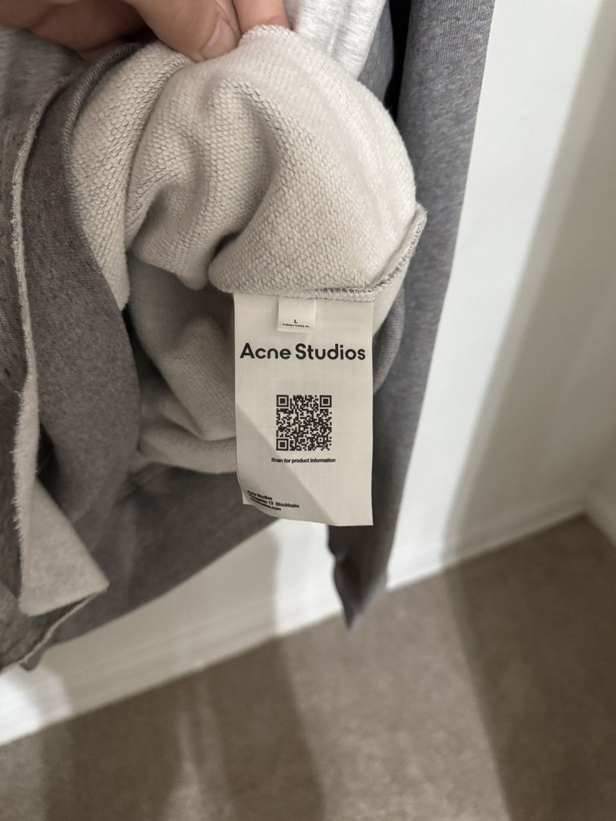 Acne Studios Acne Studios Layered Hoodie size large Size US L / EU 52-54 / 3 - 11 Thumbnail