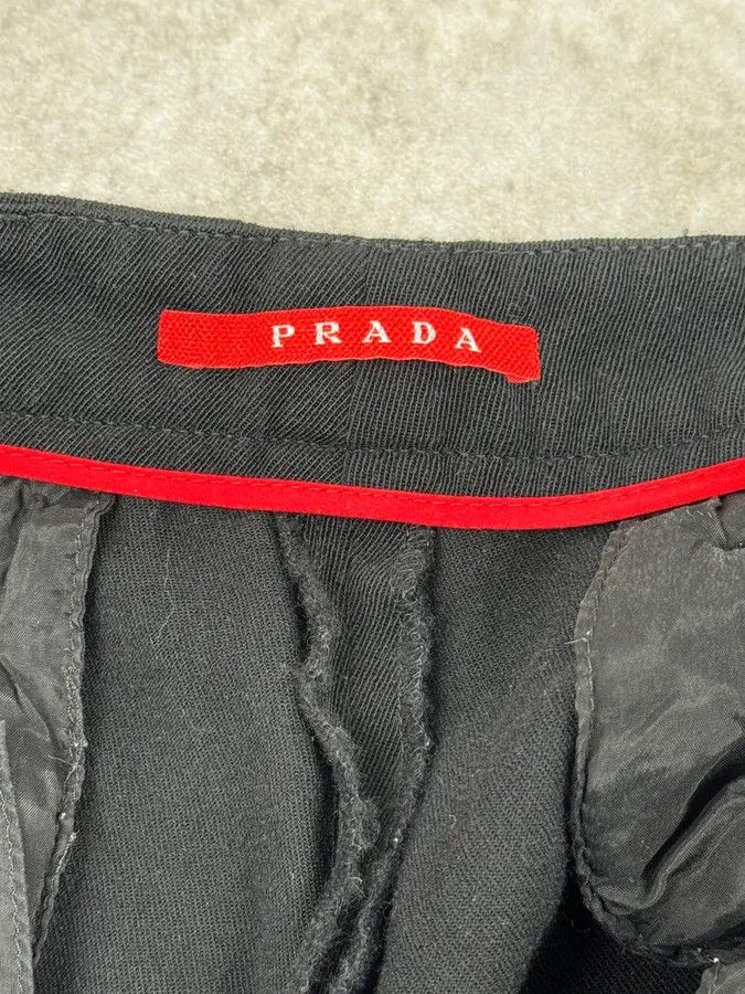 Prada AW2008 Prada Black Sleek Pants Size US 31 - 8 Thumbnail
