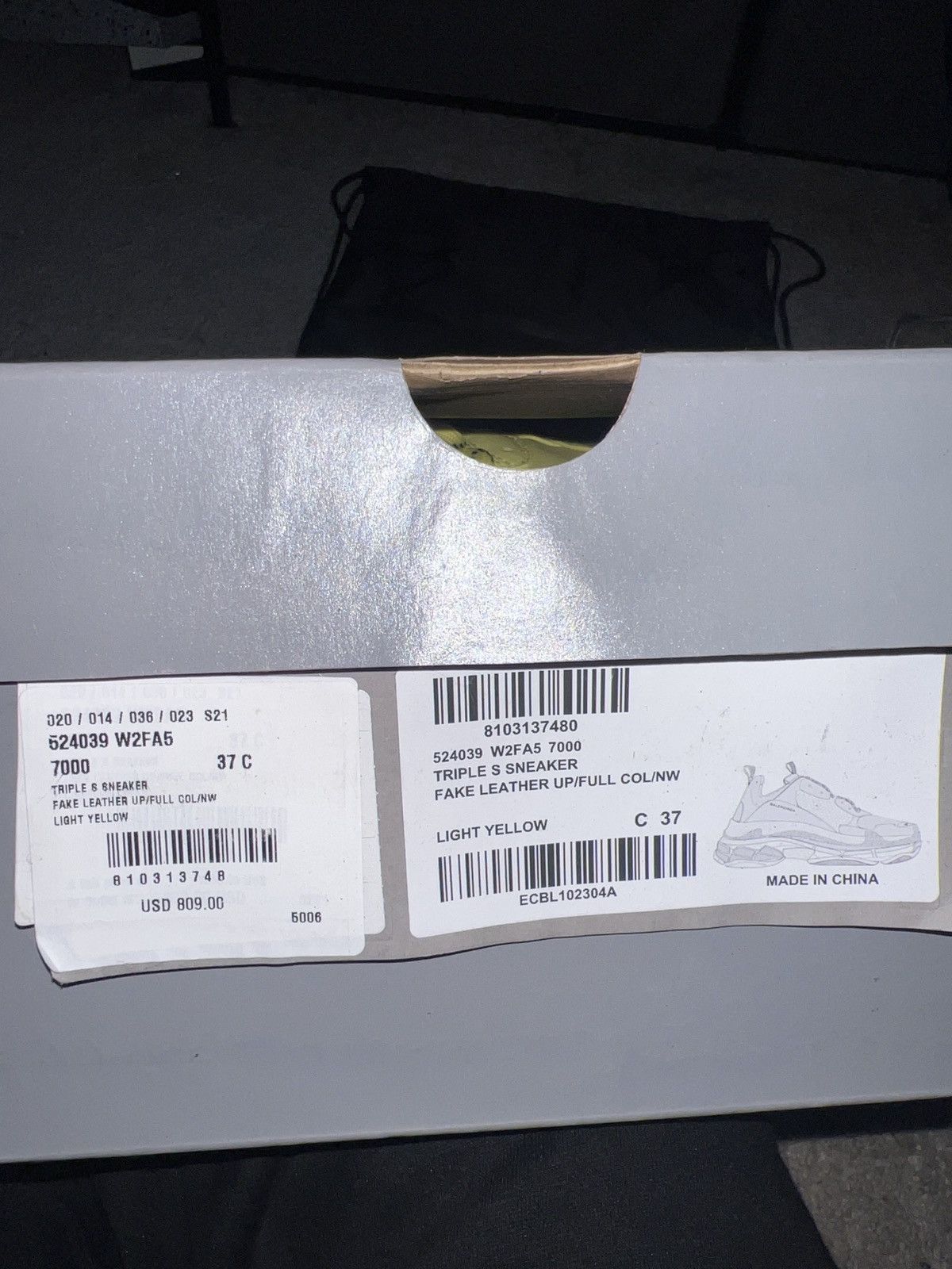 Balenciaga Balenciaga Triple S Sneaker Rare Colorway Size US 7 / IT 37 - 7 Thumbnail