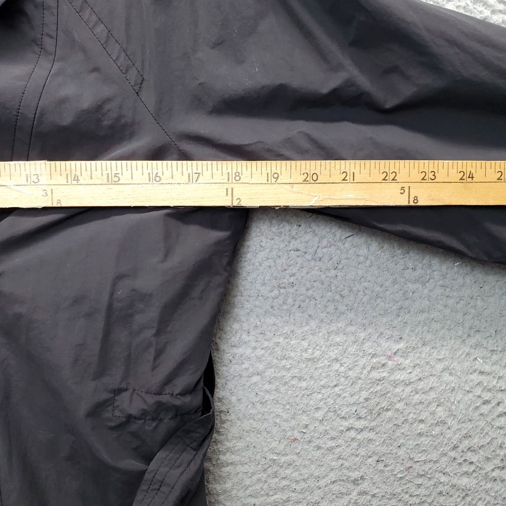Vince Vince Trench Coat Womens XS Black Lined Double Breasted Collared Belted Waist Coat Size XS / US 0-2 / IT 36-38 - 4 Thumbnail
