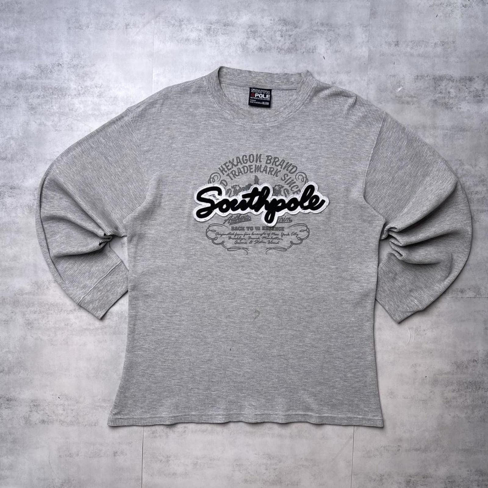 Southpole Y2K Southpole 00s Gray Long sleeve shirt Size US XL / EU 56 / 4 - 1 Thumbnail