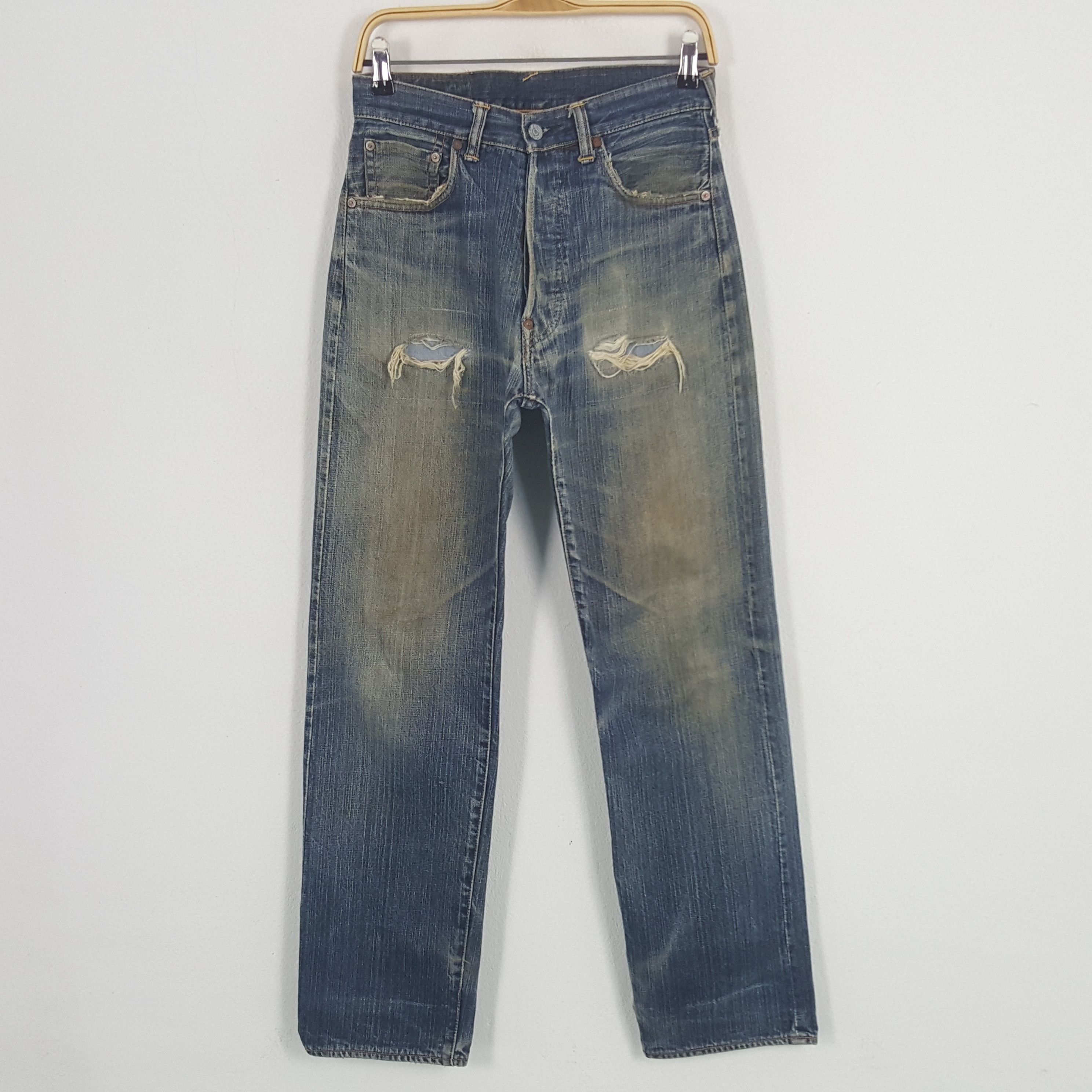 Evisu × Vintage Vintage Evisu x McDonald’s Selvedge Custom Daicock Jeans Size US 28 / EU 44 - 4 Thumbnail