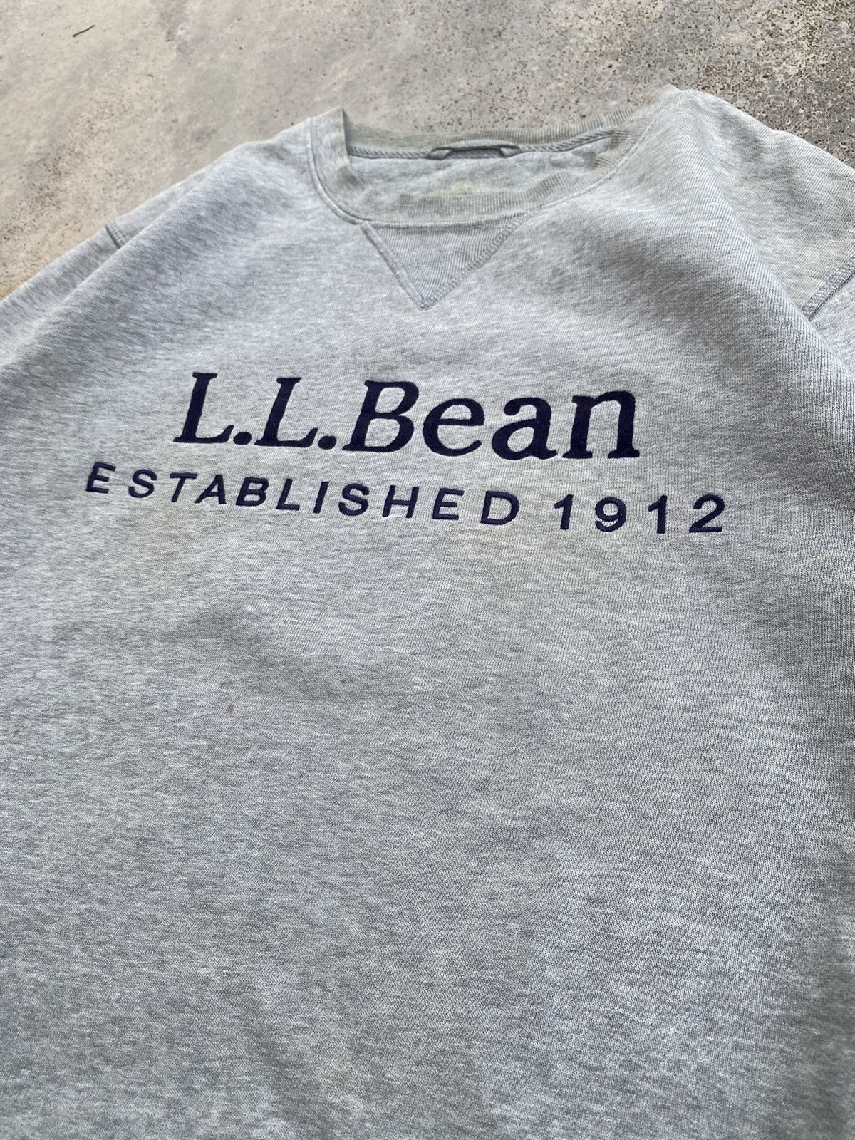 L.L. Bean Vintage L.L. Bean Spell Out Sweatshirt Size US L / EU 52-54 / 3 - 3 Thumbnail