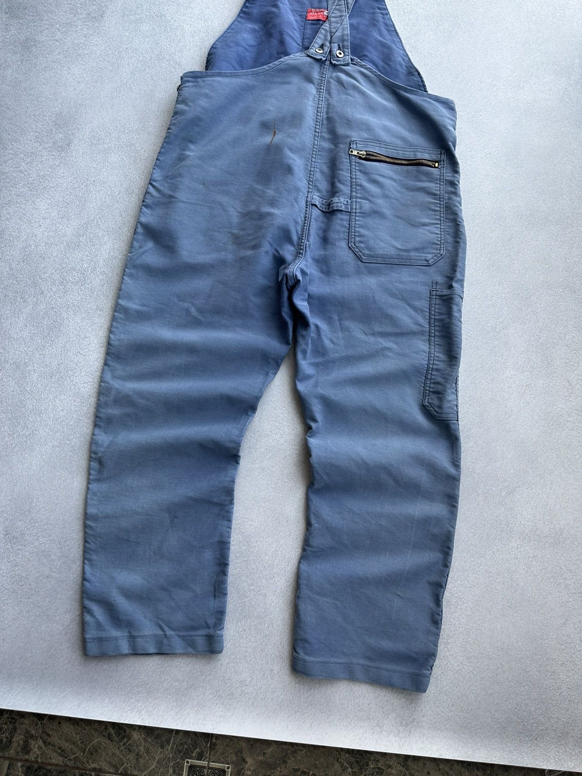 Vintage Vintage Adolph Lafont French Workwear Overall Suit 60-70s Size US 36 / EU 52 - 6 Thumbnail