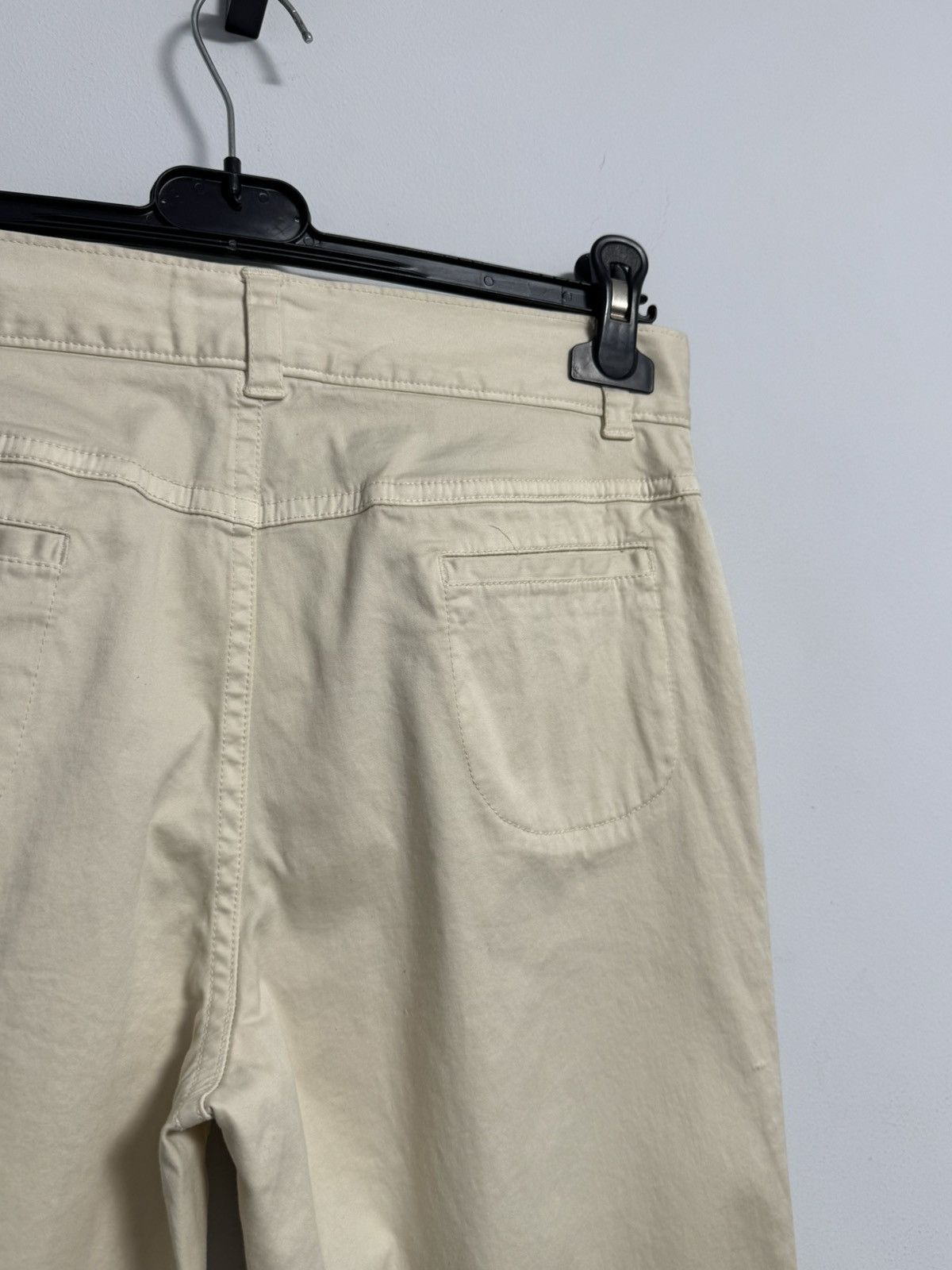 Jil Sander Jil Sander Women’s Pants Beige Luxury Cotton size 36 Size 25" / US 0 / IT 36 - 19 Thumbnail