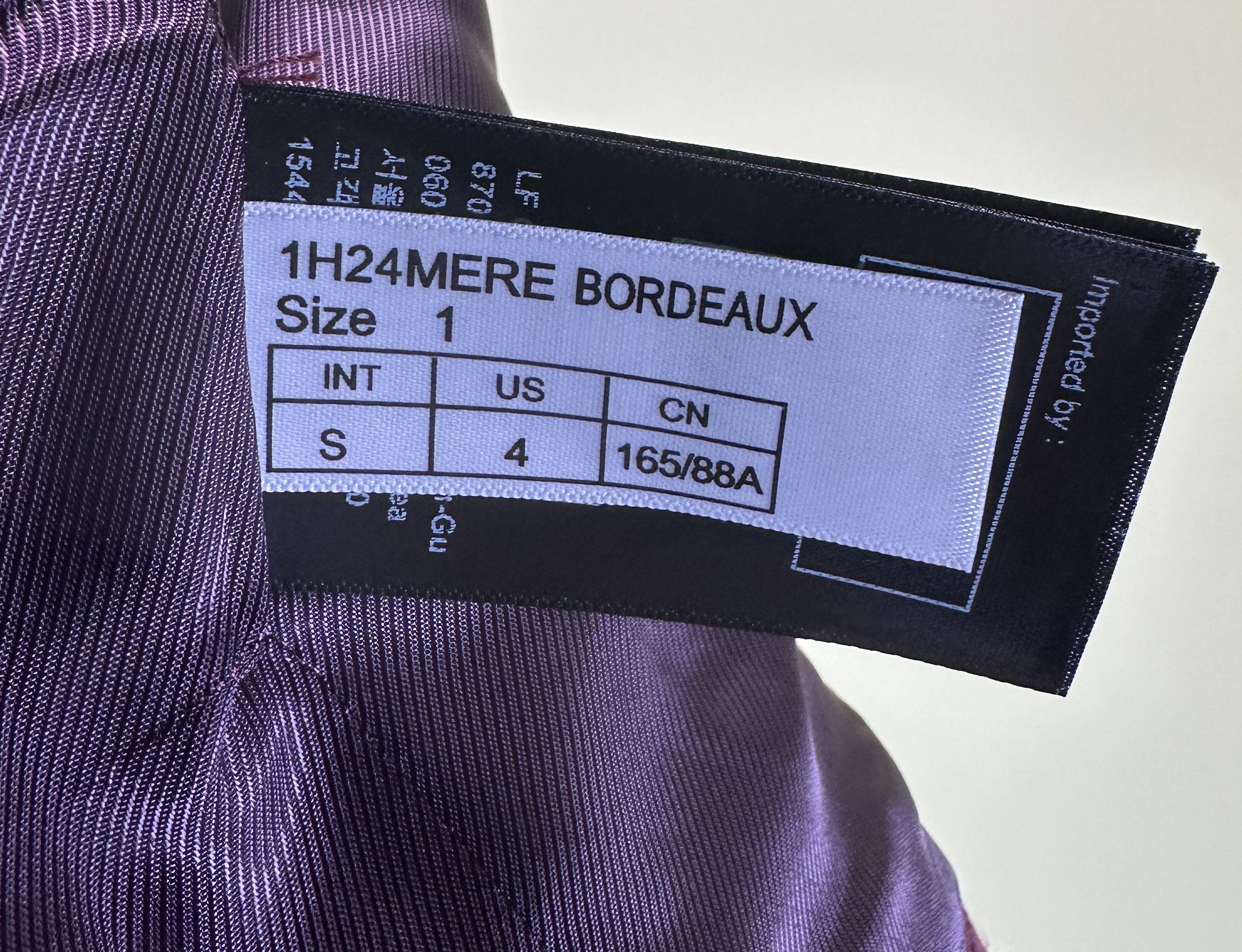 ba&sh Burgundy jacket Meredith tweed Size S / US 4 / IT 40 - 7 Thumbnail