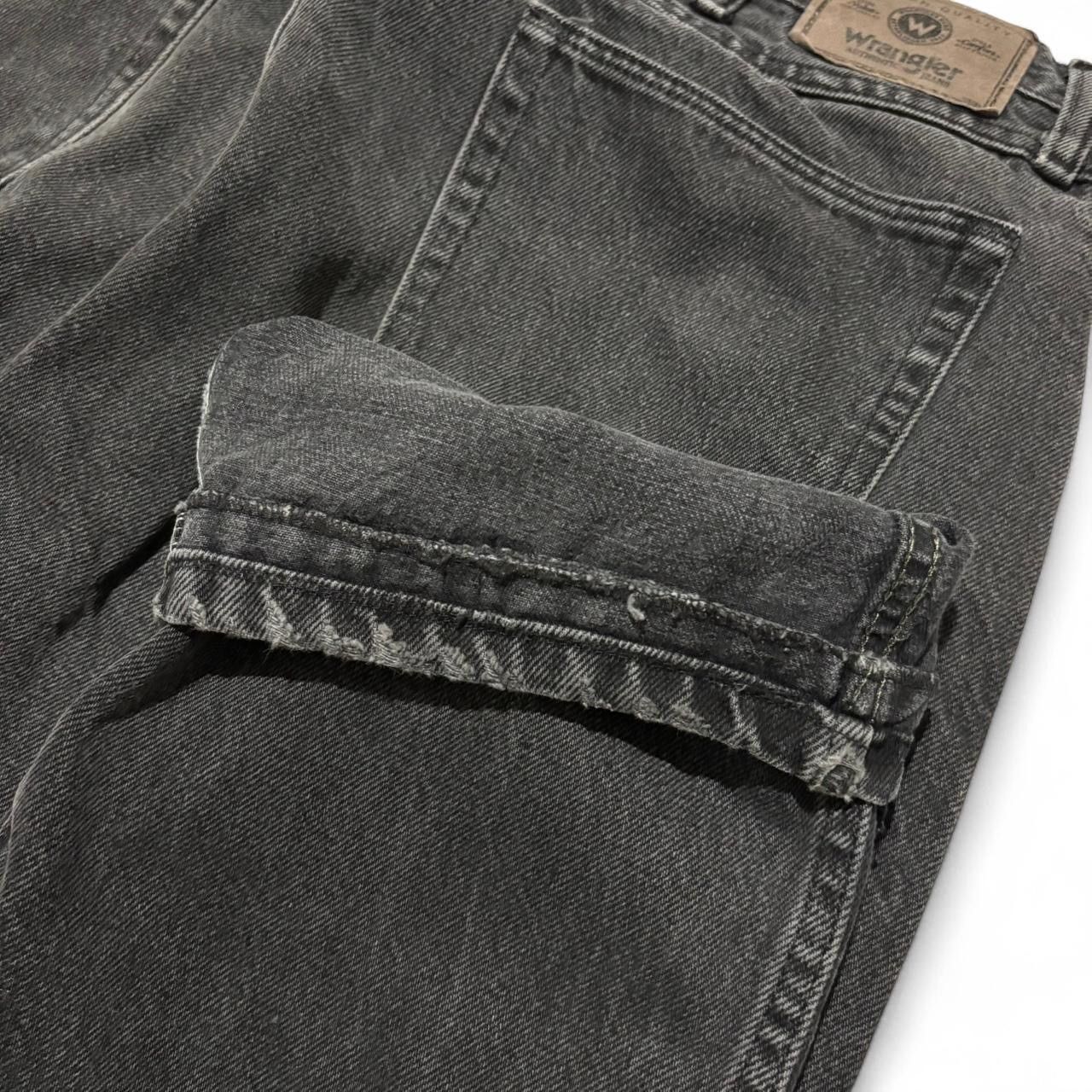 Wrangler Vintage Wrangler Faded Grey Relaxed Fit Denim Jeans Size US 37 - 8 Thumbnail