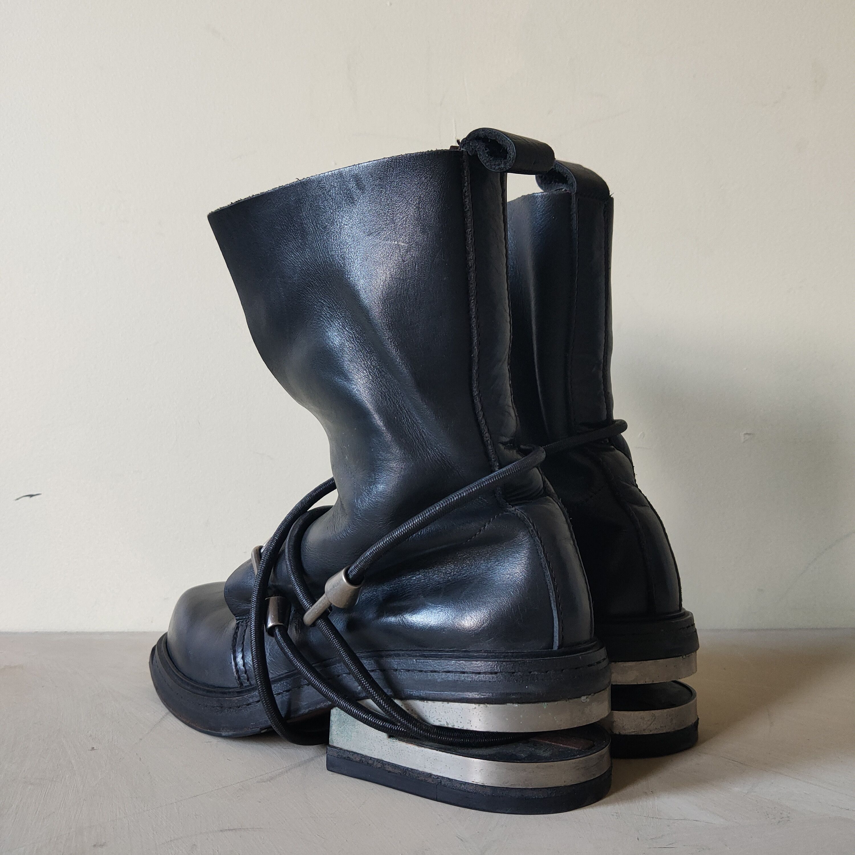 Dirk Bikkembergs Dirk Bikkembergs Metal Heel Bungee Boot Size US 9 / EU 42 - 4 Thumbnail