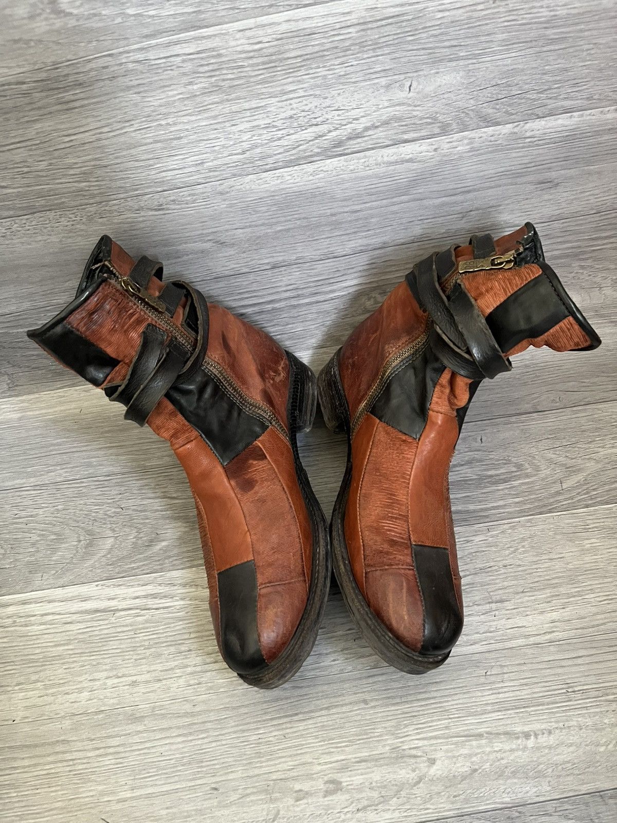 A.S.98 A.S.98 patch biker boho boots sz 41 Size US 11 / IT 41 - 7 Thumbnail