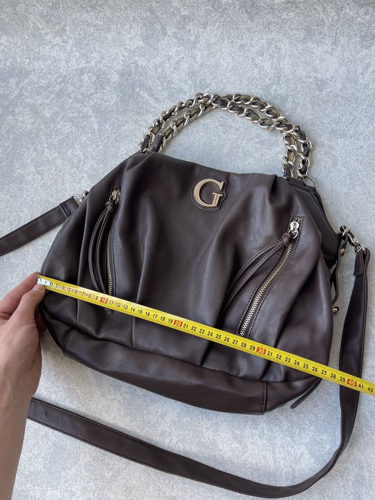 Guess 90s Vintage Guess Zippered Belt Shoulder Bag Size ONE SIZE - 23 Thumbnail