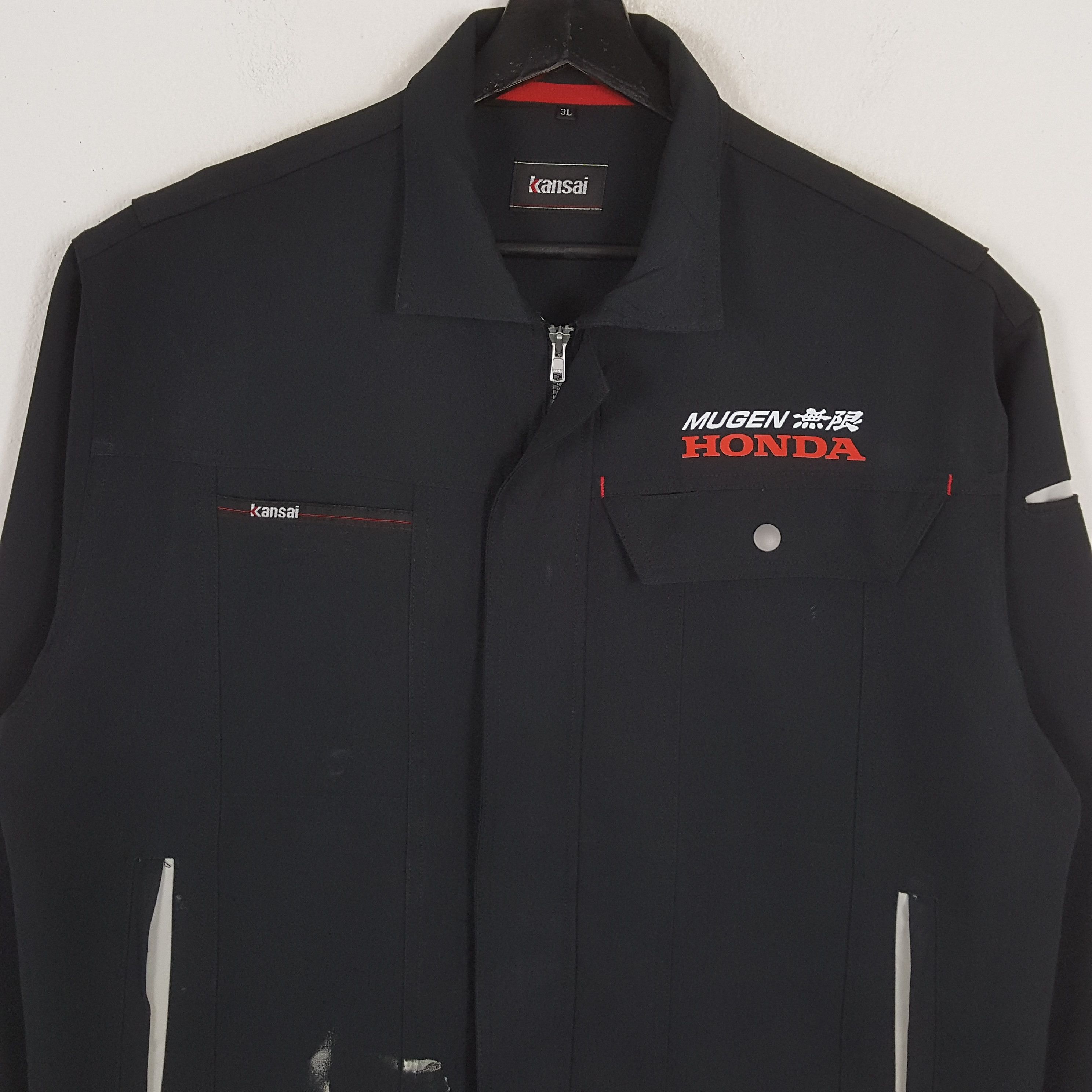 Japanese Brand × Vintage MUGEN HONDA Japanese Motorsports Custom Art Jacket Size US L / EU 52-54 / 3 - 4 Thumbnail