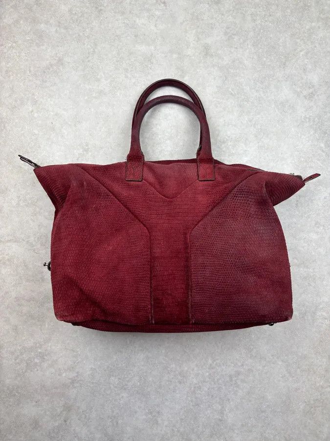 Yves Saint Laurent AW2009 Yves Saint Laurent Bordeaux Leather Handle Bag Size ONE SIZE - 13 Thumbnail