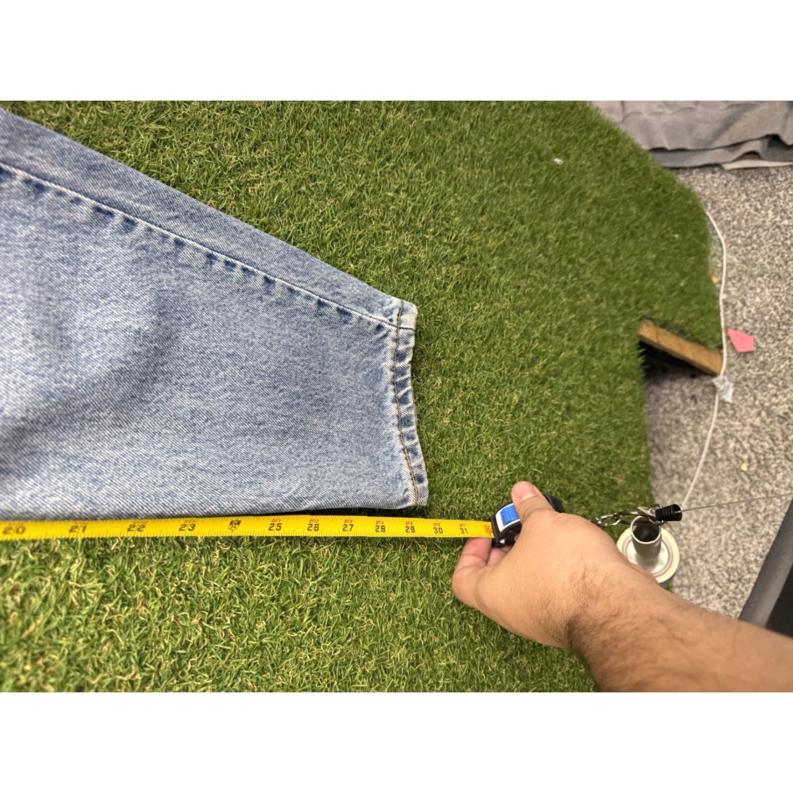 Levi's Levi's 912 Jeans Vintage Womens Slim Fit Tapered Leg 90s Light Wash Blue Denim Cotton 28 11 30in 5-Pocket Style Size 32" / US 10 / IT 46 - 7 Thumbnail