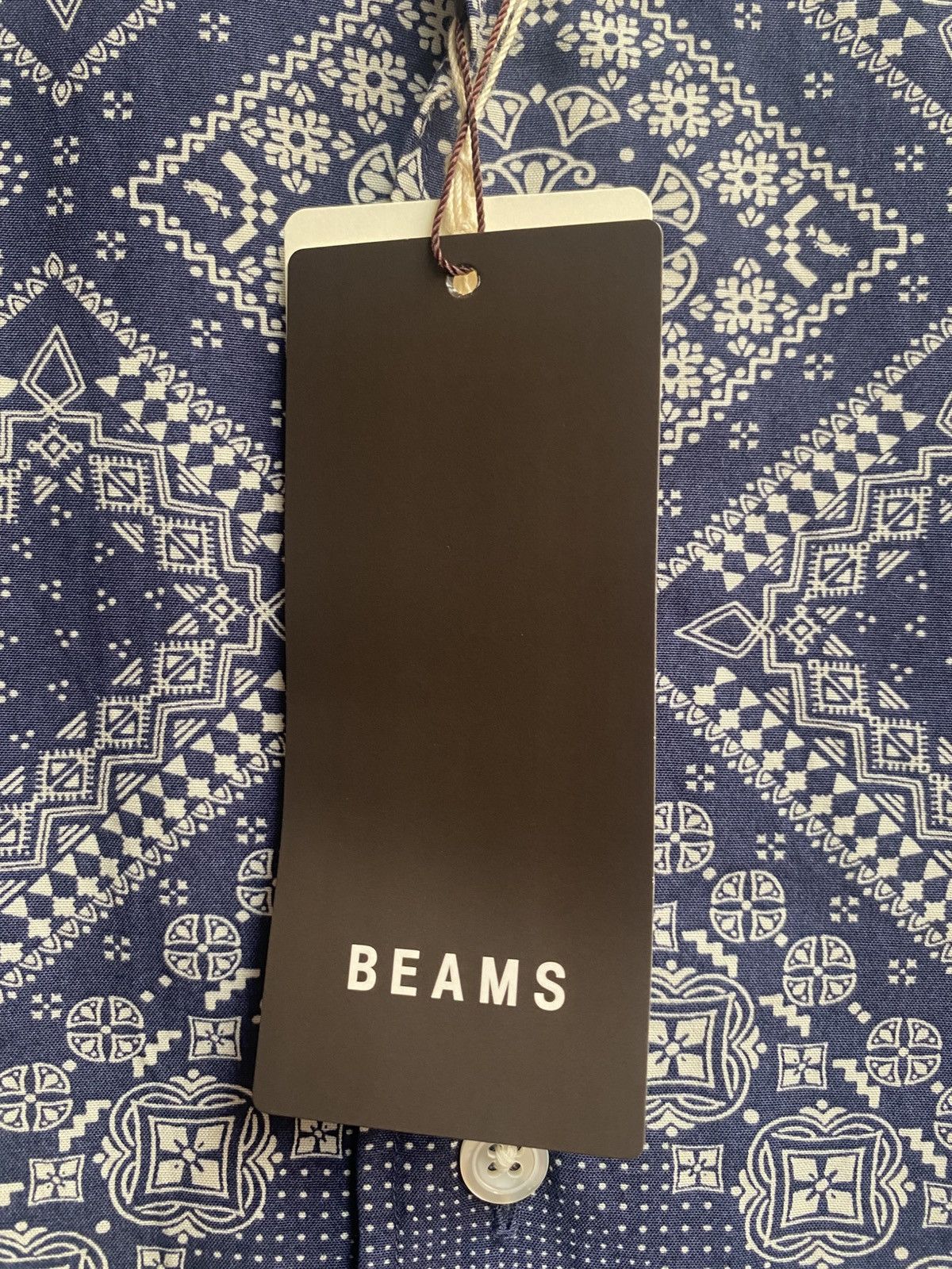 Beams Japan Beams Bandana Camp Shirts Size XS Loose Fit Size US XS / EU 42 / 0 - 3 Thumbnail