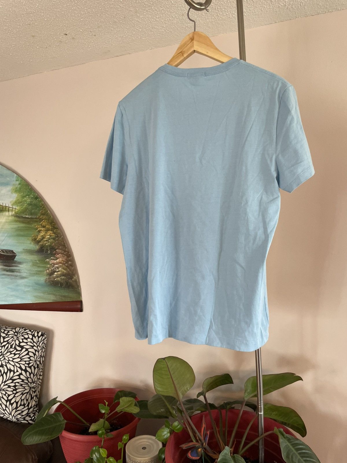 Burberry Vintage Burberry Logo Tee Size L / US 10 / IT 46 - 2 Thumbnail