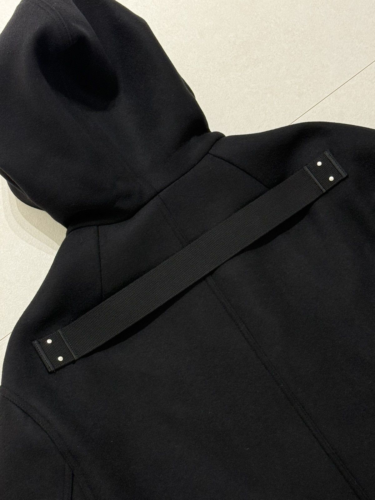 Rick Owens Rick Owens Black Concordians Virgin Wool Mac Coat Size US M / EU 48-50 / 2 - 11 Thumbnail