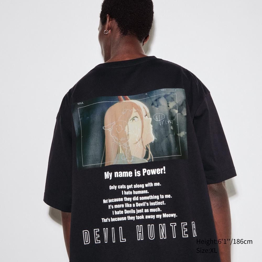 Cartoon Network × Uniqlo Uniqlo Chainsaw Man × Kosuke Kawamura Oversize Power Tshirt Size US L / EU 52-54 / 3 - 1 Thumbnail