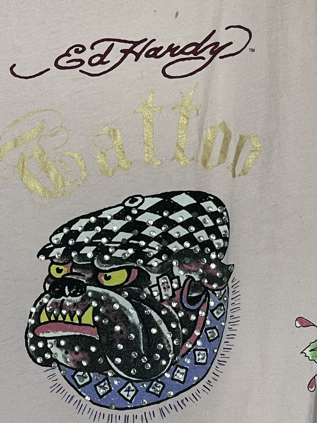 Ed Hardy × Vintage Vintage Don Ed Hardy Y2k Tattoo Print Tank Top Made In USA Size XL / US 12-14 / IT 48-50 - 6 Thumbnail