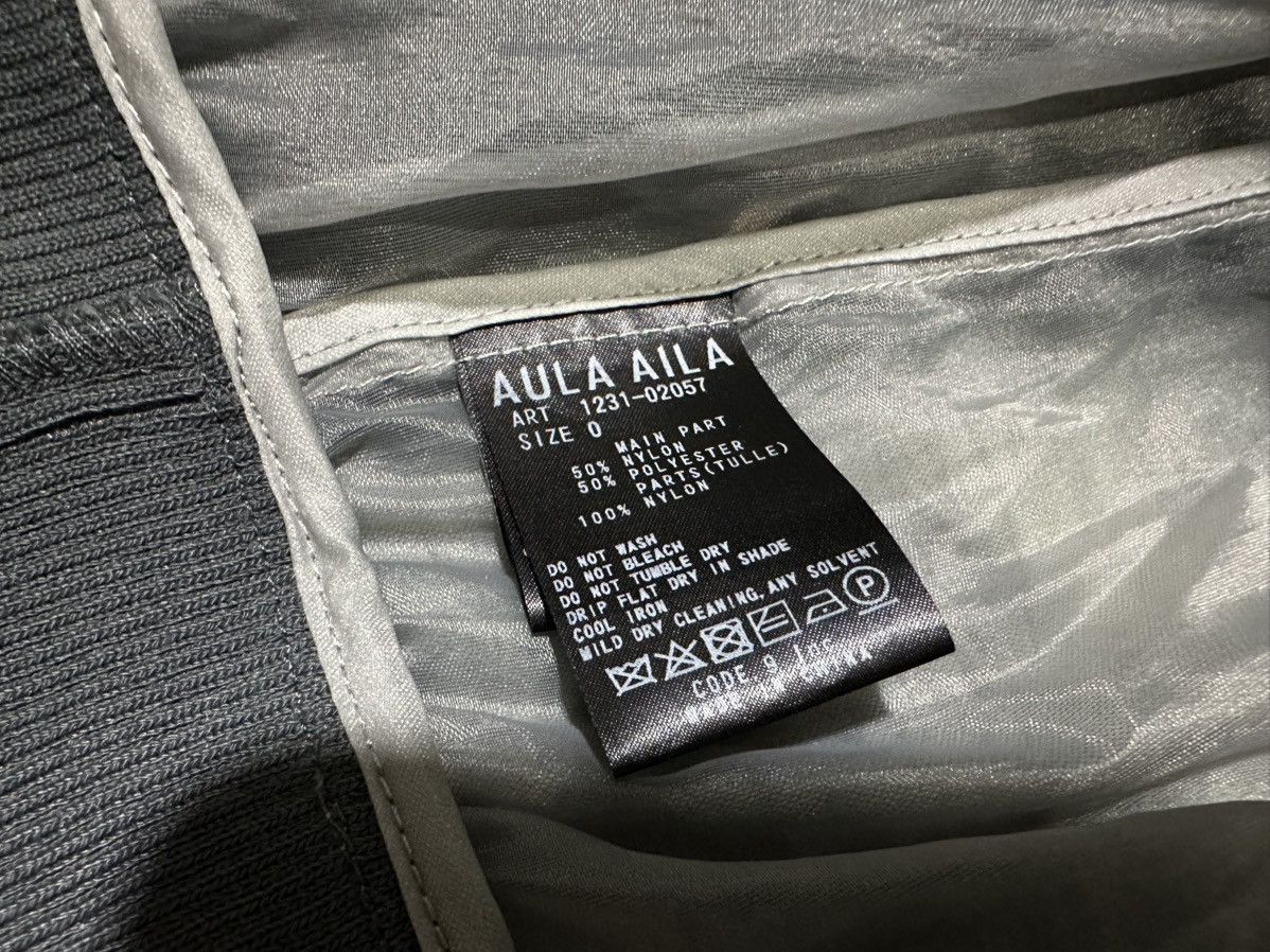 Japanese Brand 🔥Avant-garde Aula Aila Transparent Blouson Jacket Size US M / EU 48-50 / 2 - 10 Thumbnail