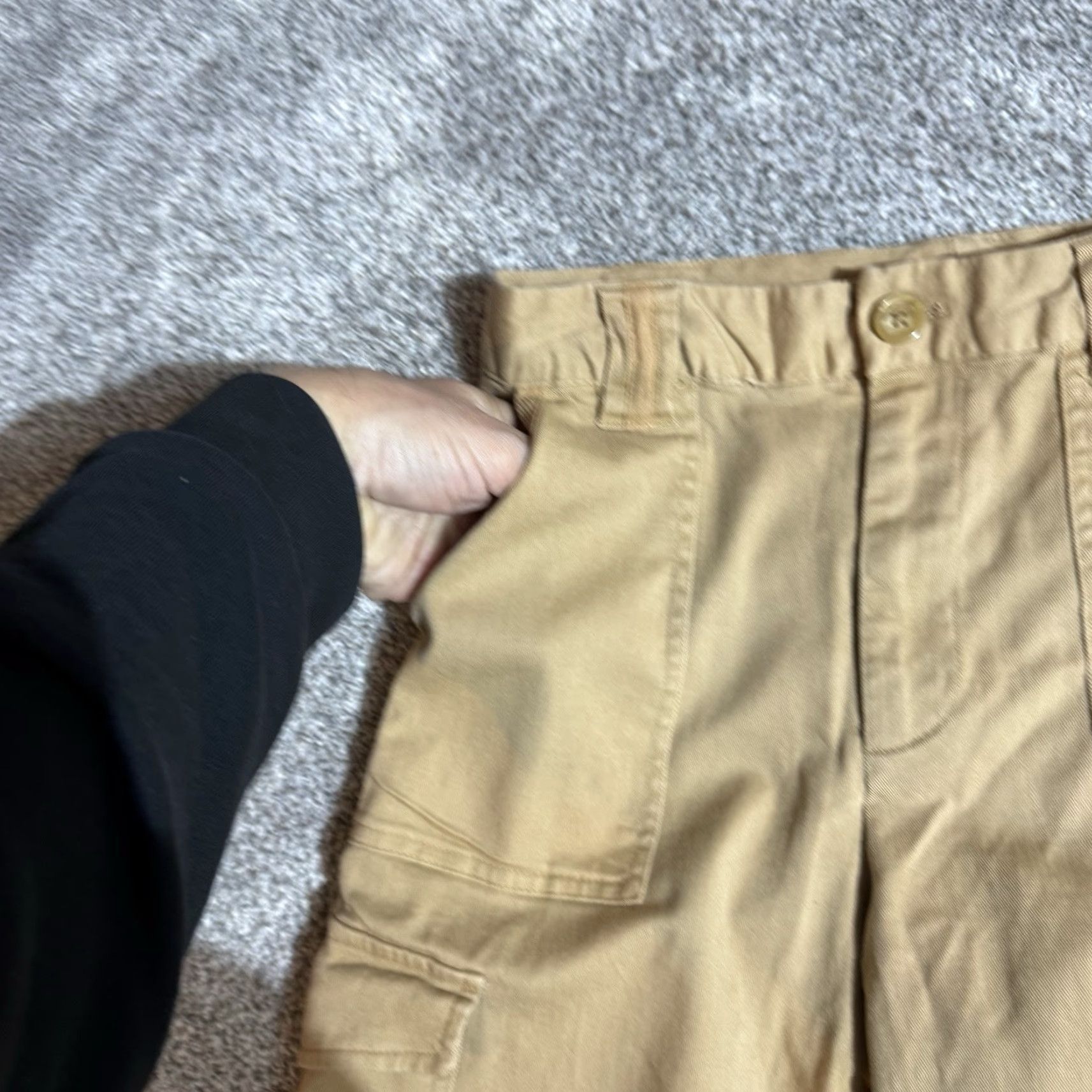 Vintage Y2K Pants Womens Size 5/27W Cargo Streetwear Edgy Grunge Utility Minimalist Size 27" / US 4 / IT 40 - 2 Thumbnail