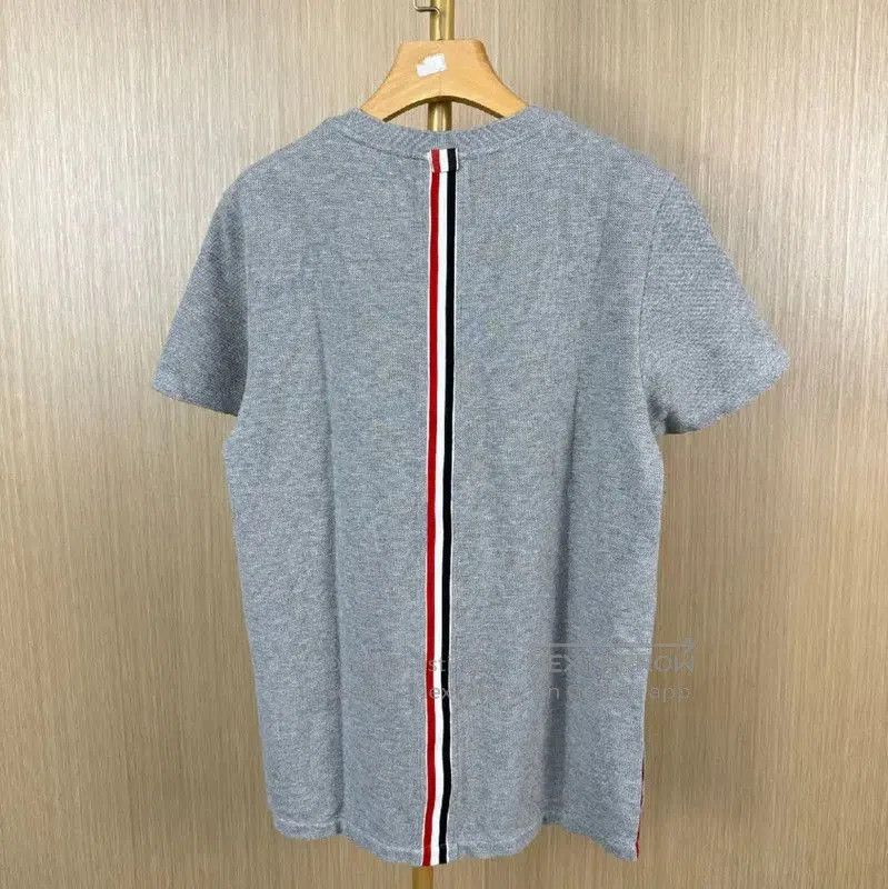 Thom Browne Thom Browne Gray Cotton Women's T-Shirt . Size S / US 4 / IT 40 - 2 Thumbnail