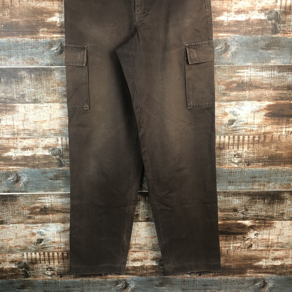 Japanese Brand DL Superga Sportwear Brown Cargo Multipocket Pants #C094 Size US 30 / EU 46 - 3 Thumbnail
