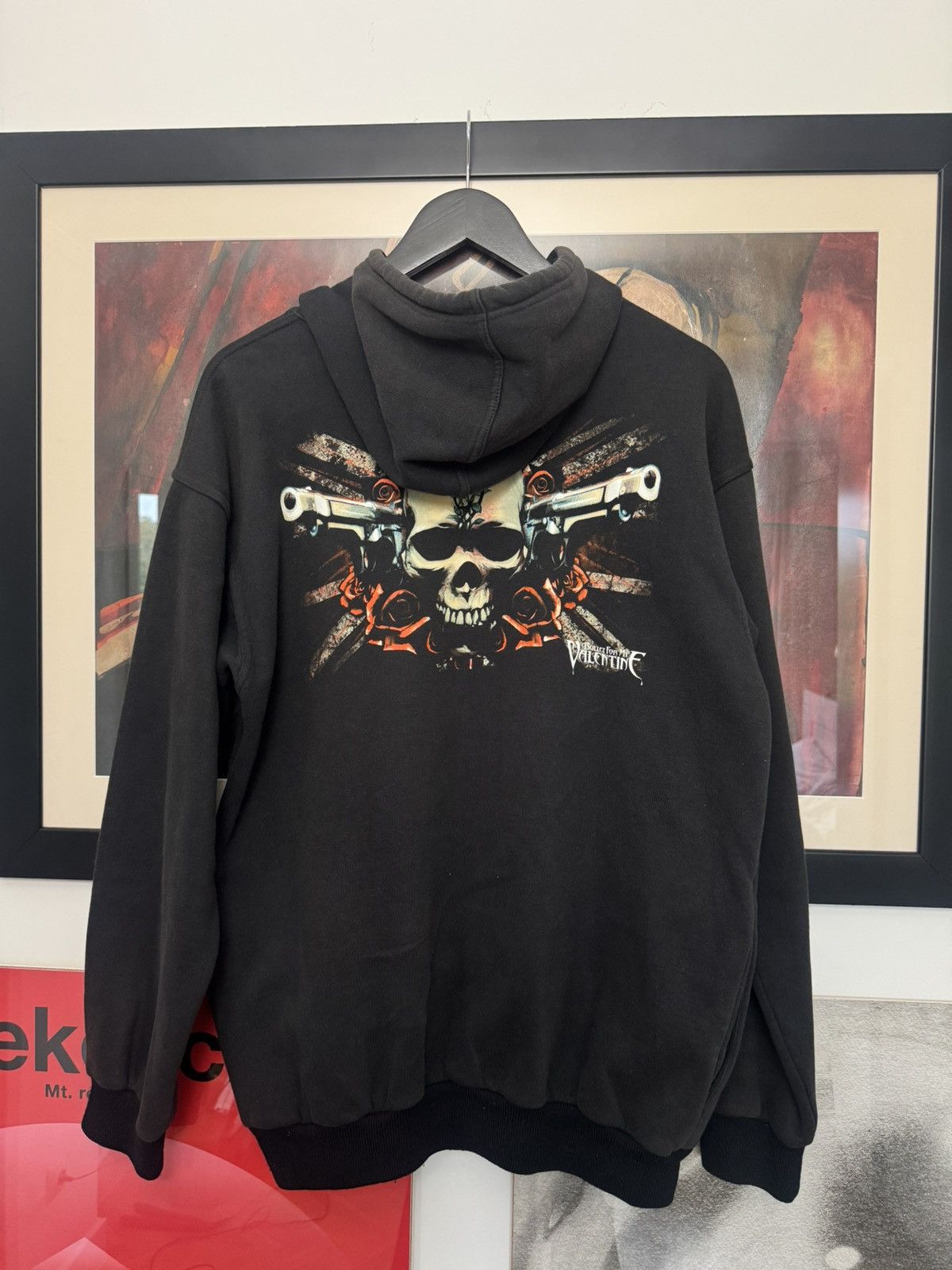 Band Tees VINTAGE Y2k Bullet For My Valentine Band Hoodie Rock Skull Size US L / EU 52-54 / 3 - 2 Thumbnail